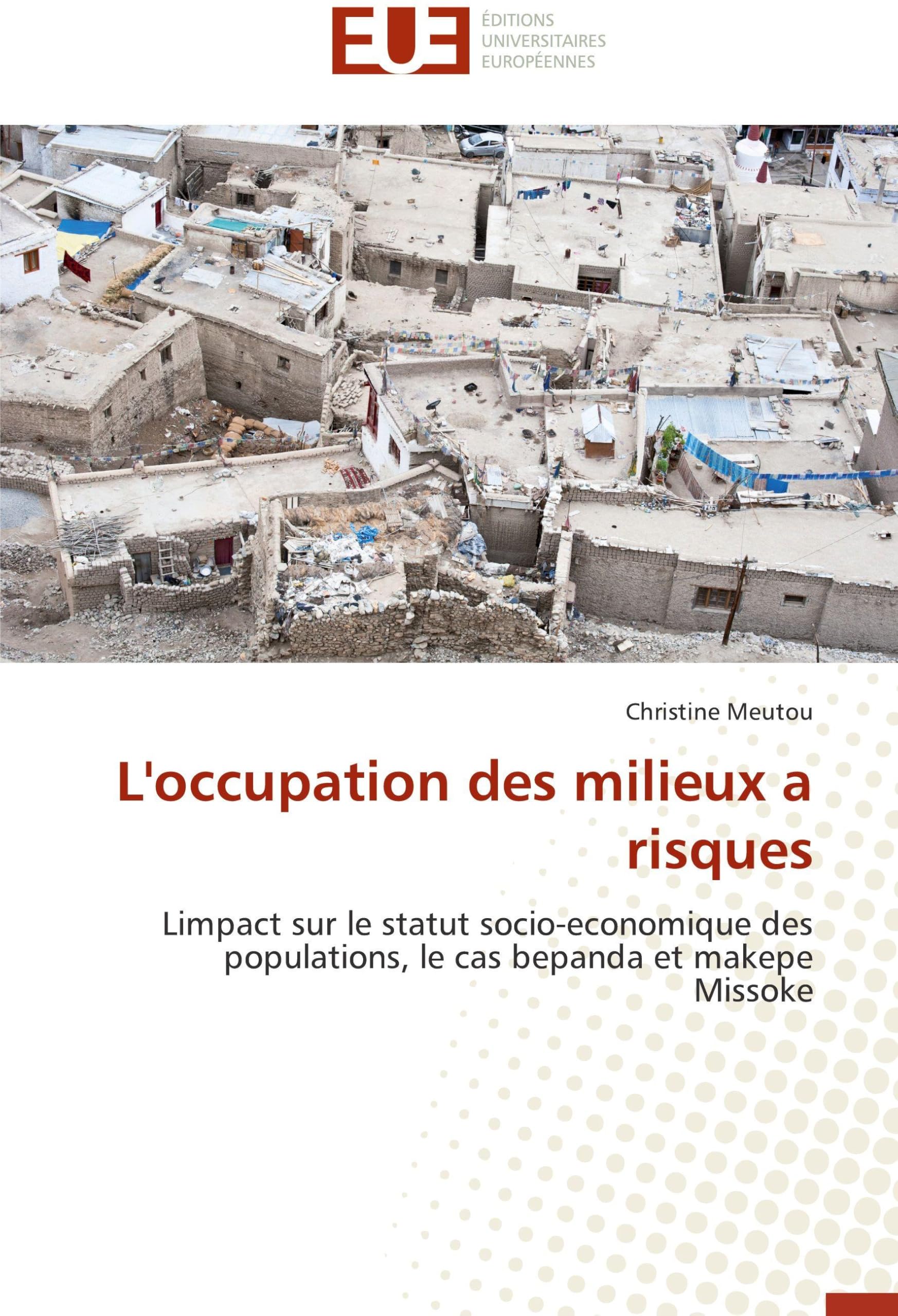 L'occupation des milieux a risques: Limpact sur le statut socio-economique des populations, le cas bepanda et makepe Missoke book