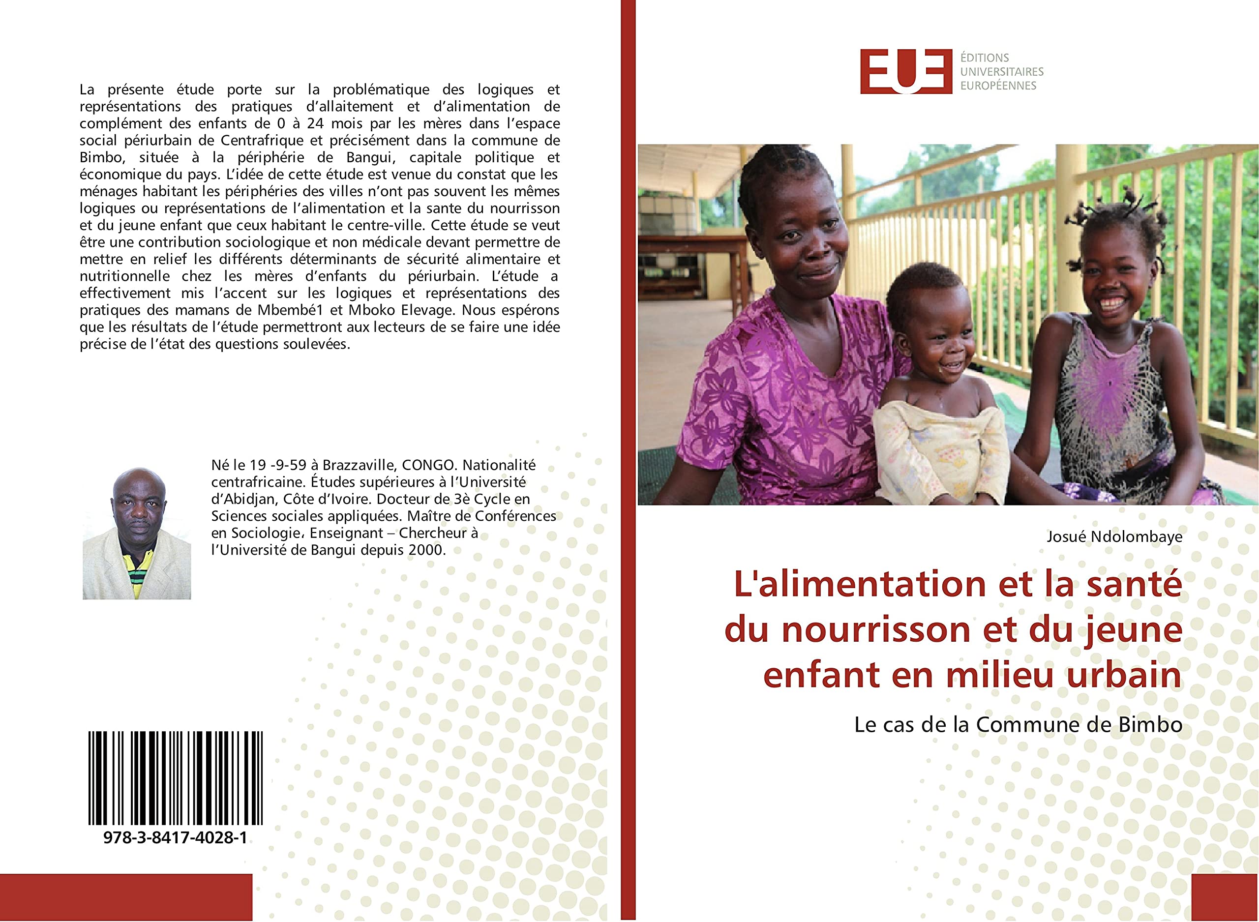 L'alimentation et la santé du nourrisson et du jeune enfant en milieu urbain book