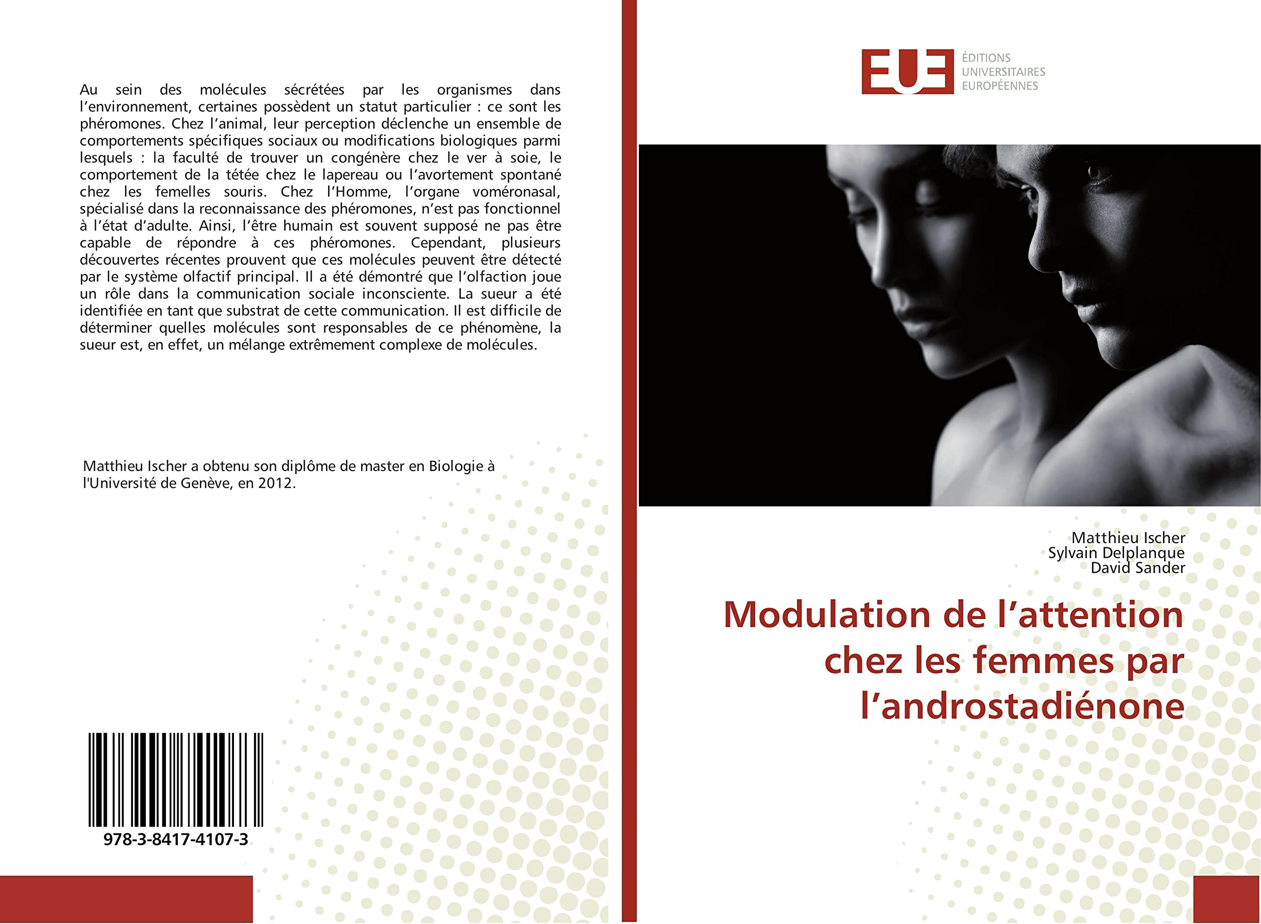 Modulation de l'attention chez les femmes par l'androstadienone book