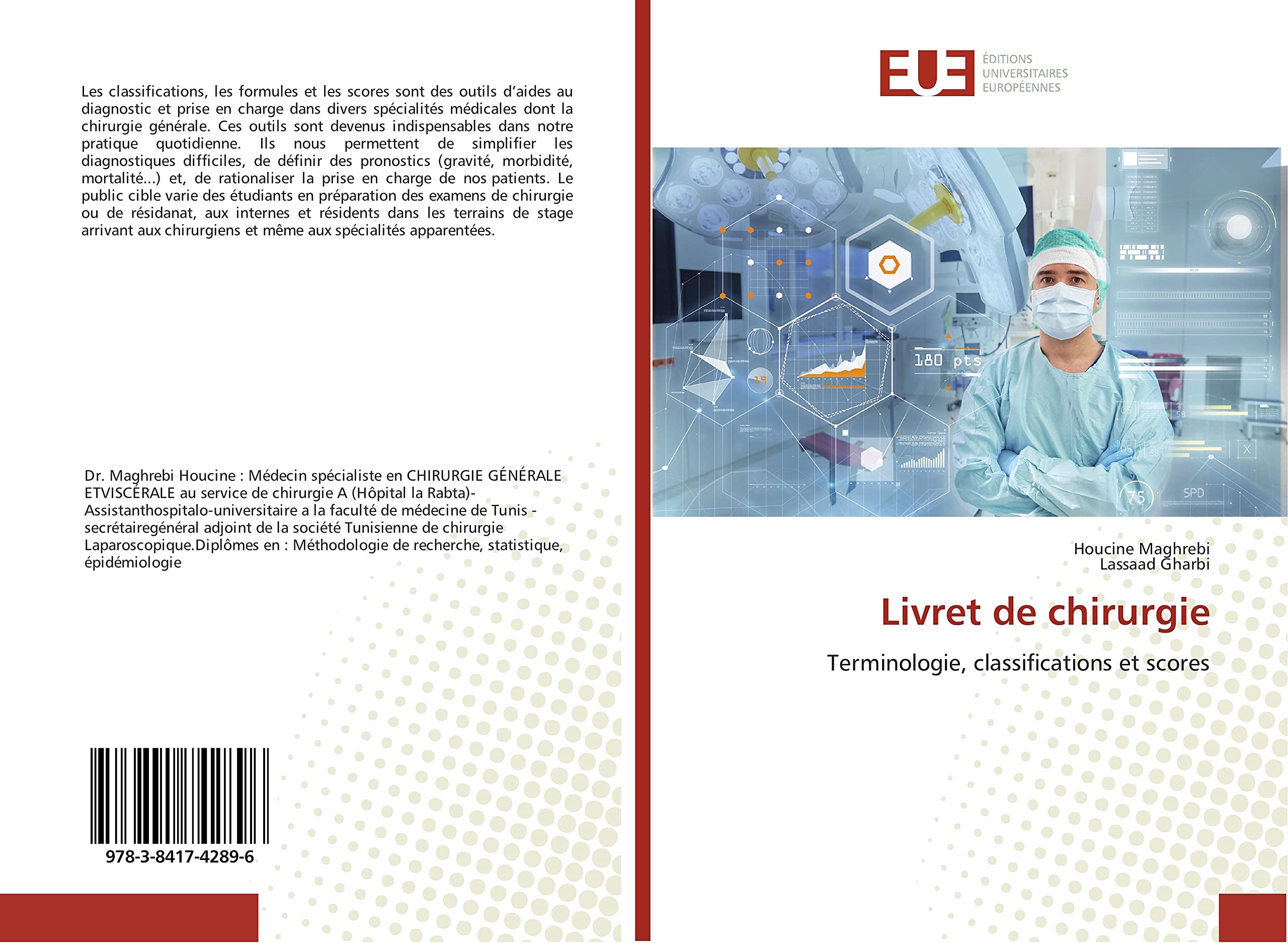 Livret de chirurgie: Terminologie, classifications et scores book