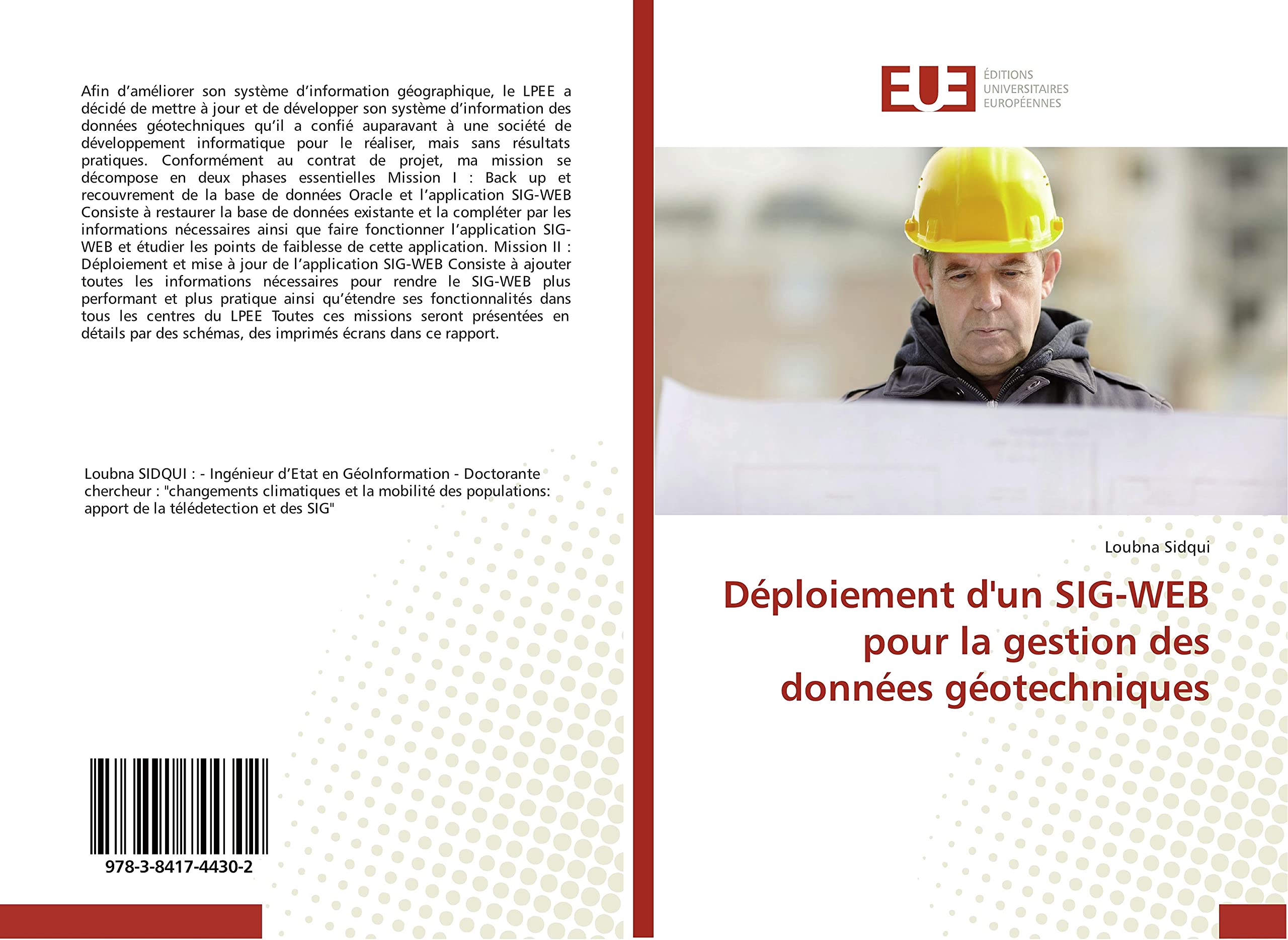 Déploiement d'un SIG-WEB pour la gestion des données géotechniques book