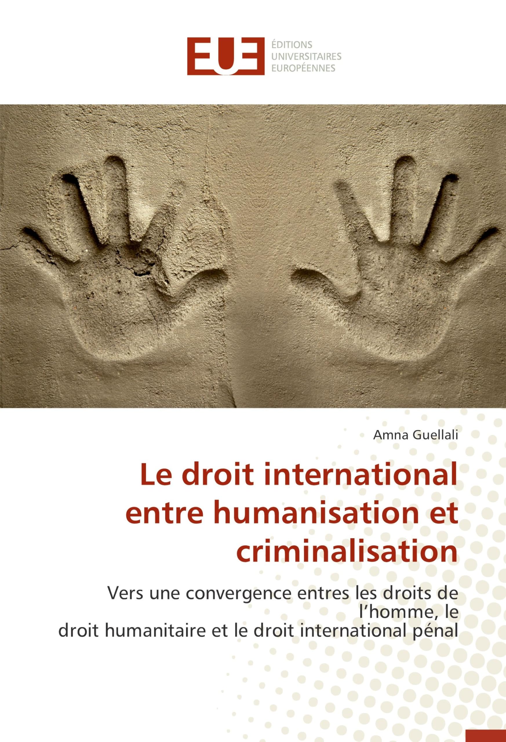 Le droit international entre humanisation et criminalisation: Vers une convergence entres les droits de l’homme, le droit humanitaire et le droit international pénal book