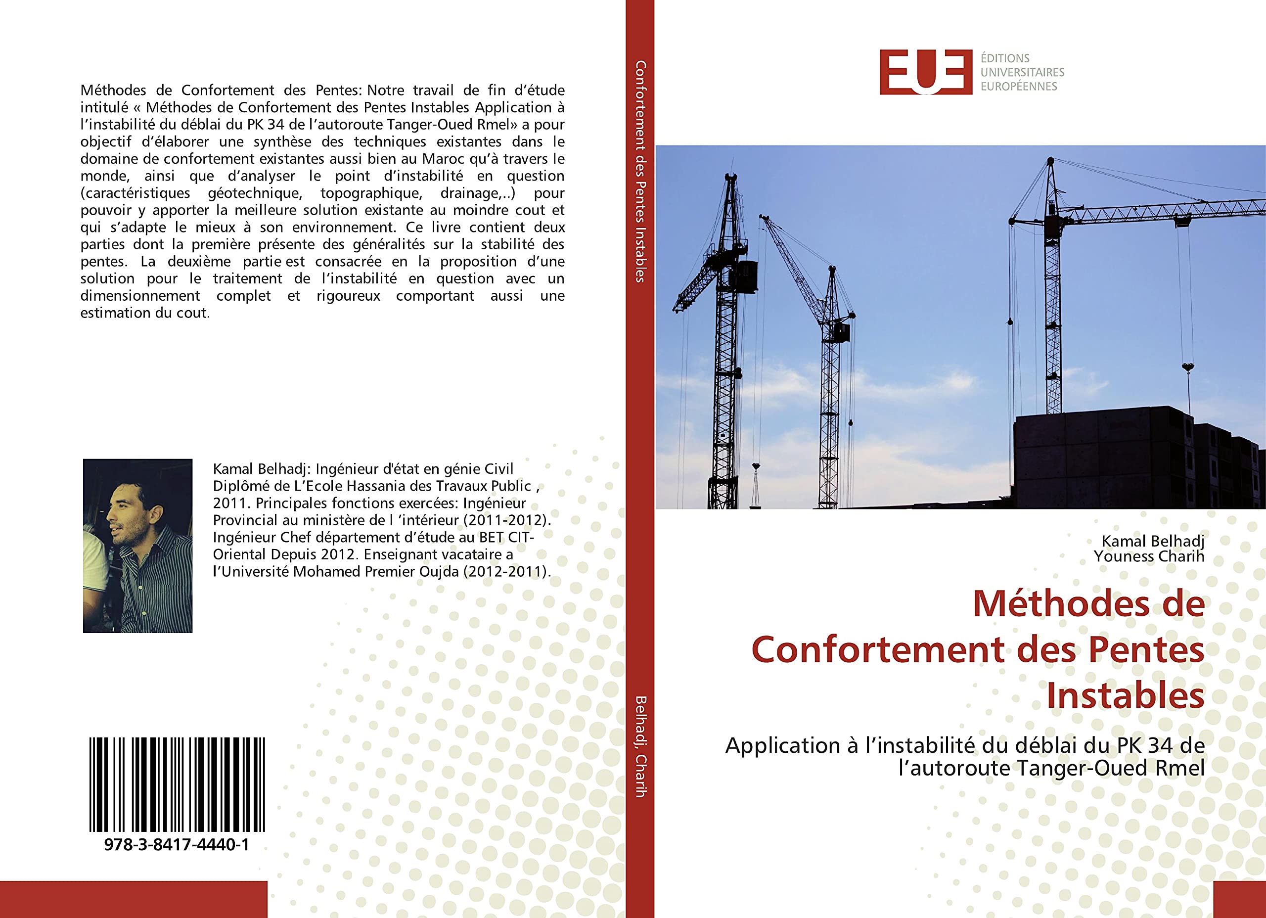 Méthodes de Confortement des Pentes Instables: Application à l'instabilité du déblai du PK 34 de l'autoroute Tanger-Oued Rmel book