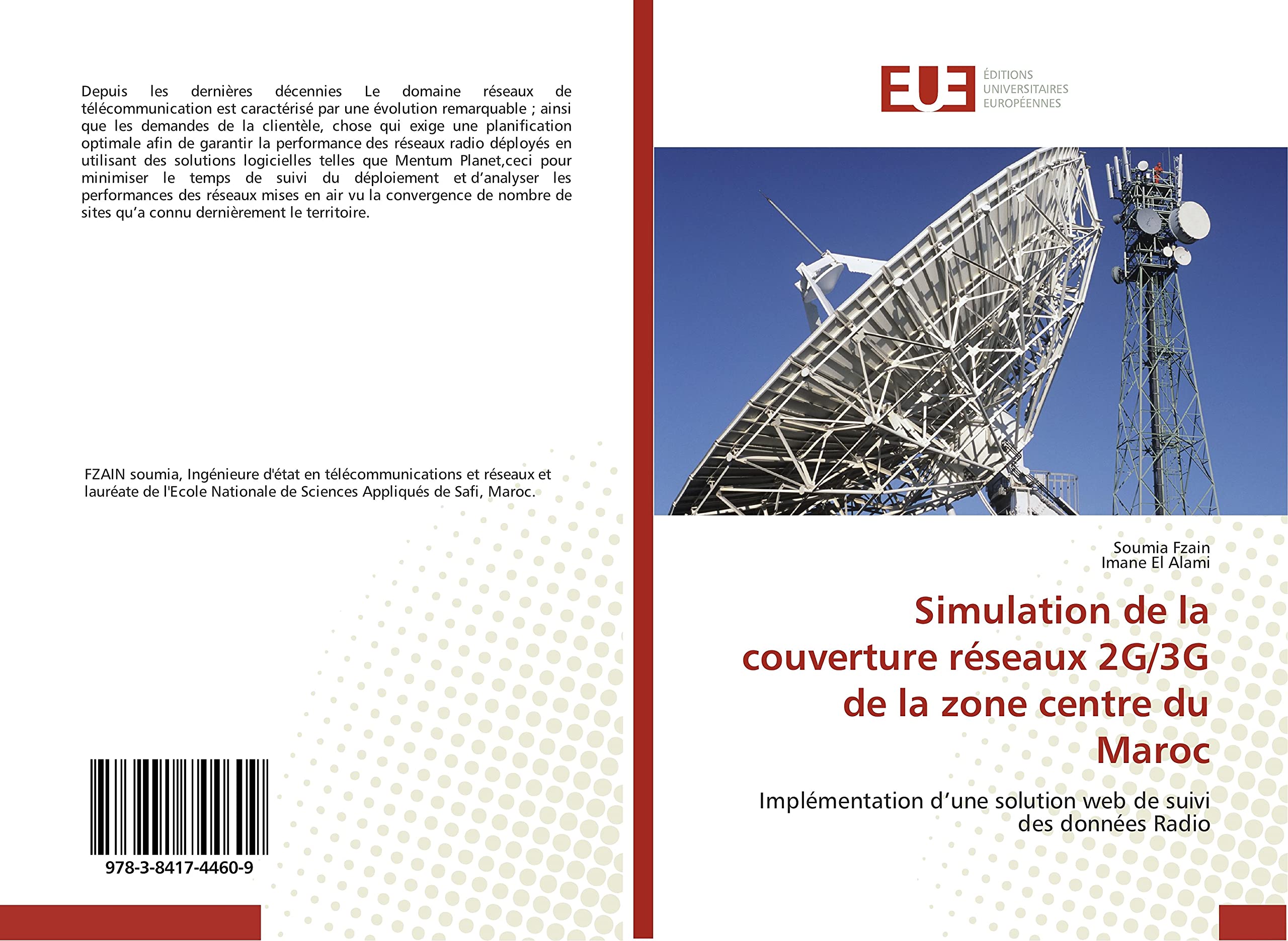 Simulation de la couverture réseaux 2G/3G de la zone centre du Maroc: Implémentation d’une solution web de suivi des données Radio book