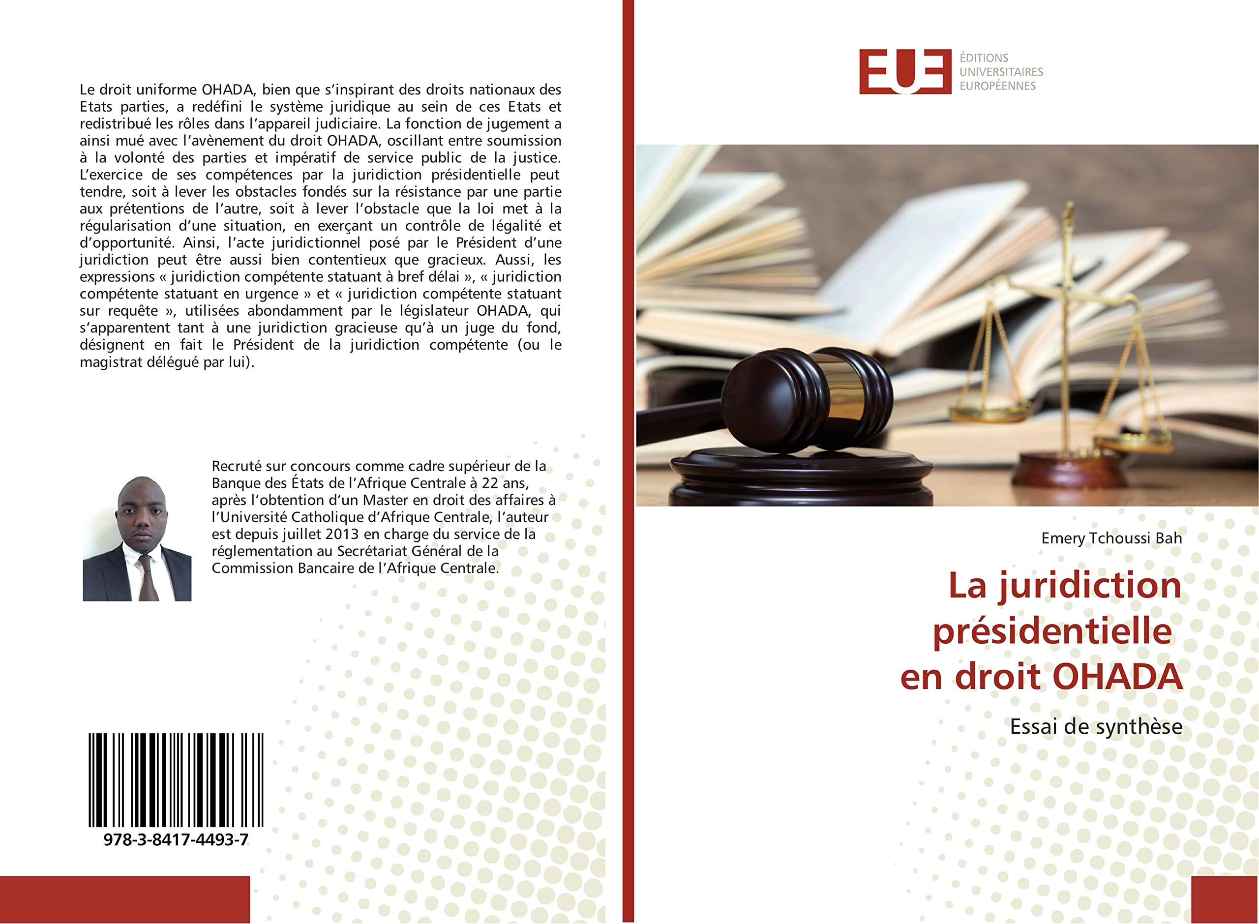 La juridiction présidentielle en droit OHADA: Essai de synthèse book
