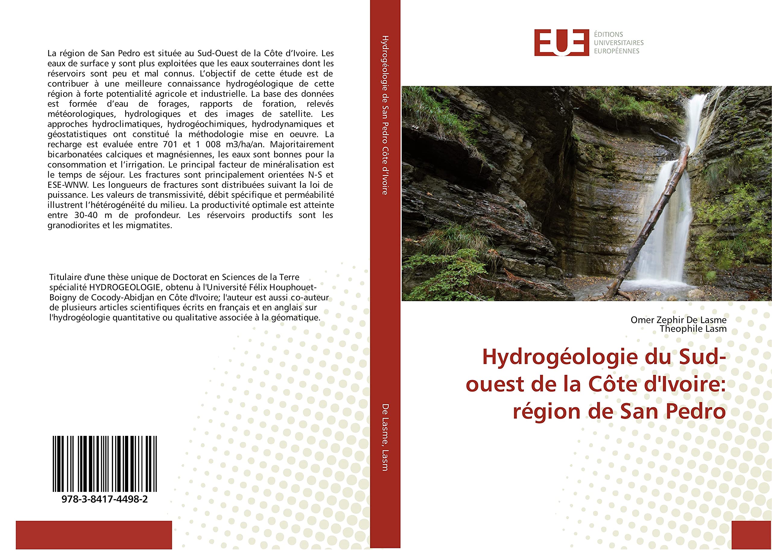 Hydrogeologie du Sud-ouest de la cote d'Ivoire: region de San Pedro book