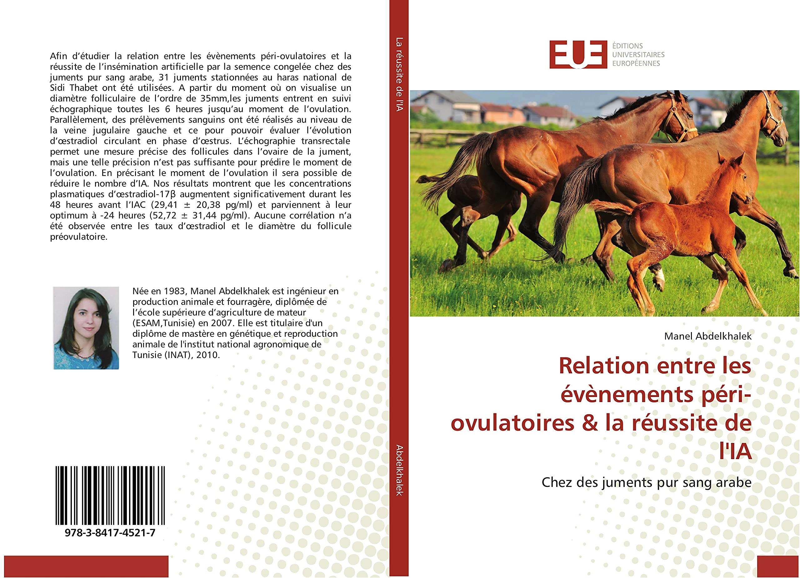 Relation entre les évènements péri-ovulatoires & la réussite de l'ia book