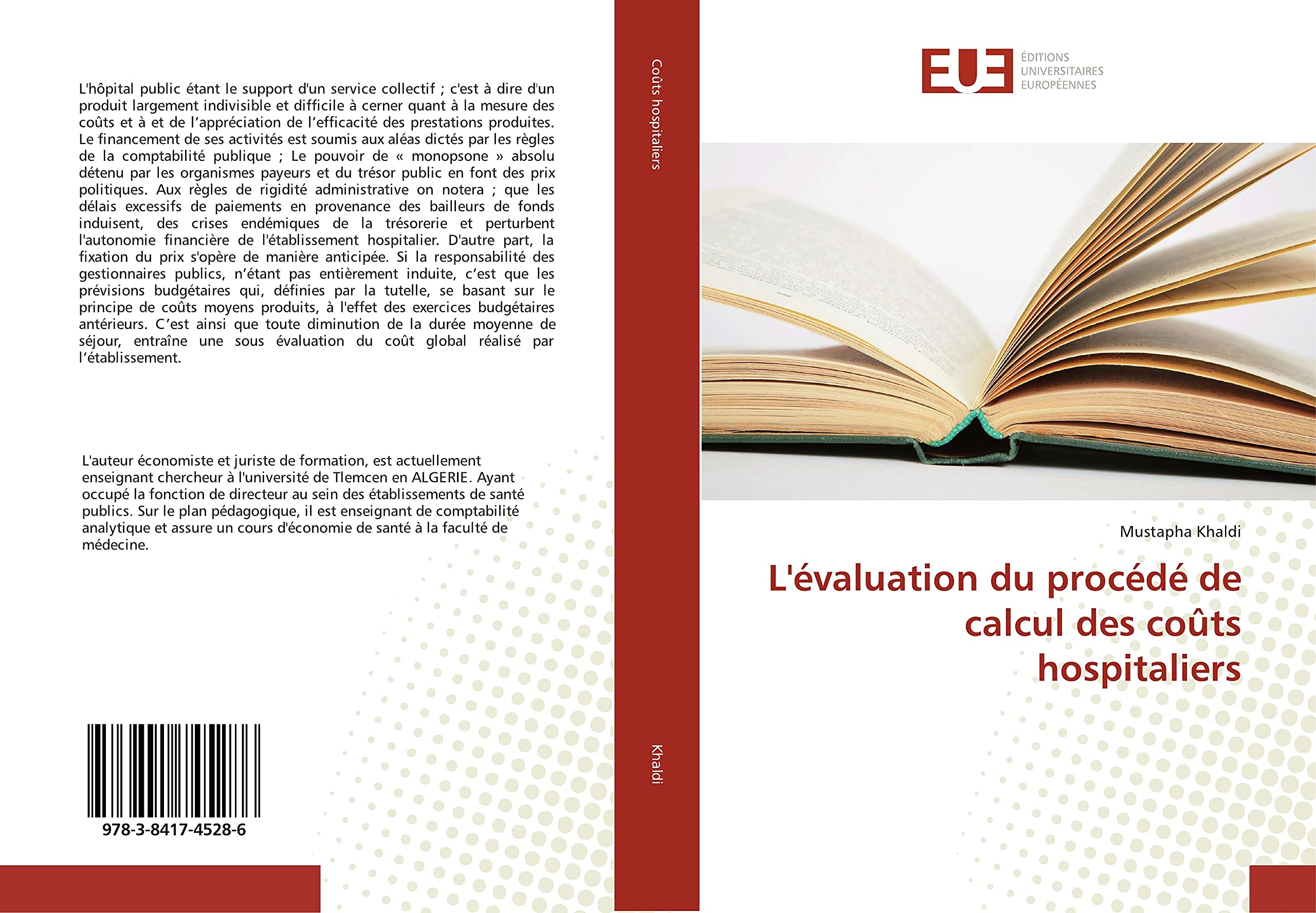 L'évaluation du procédé de calcul des coûts hospitaliers book
