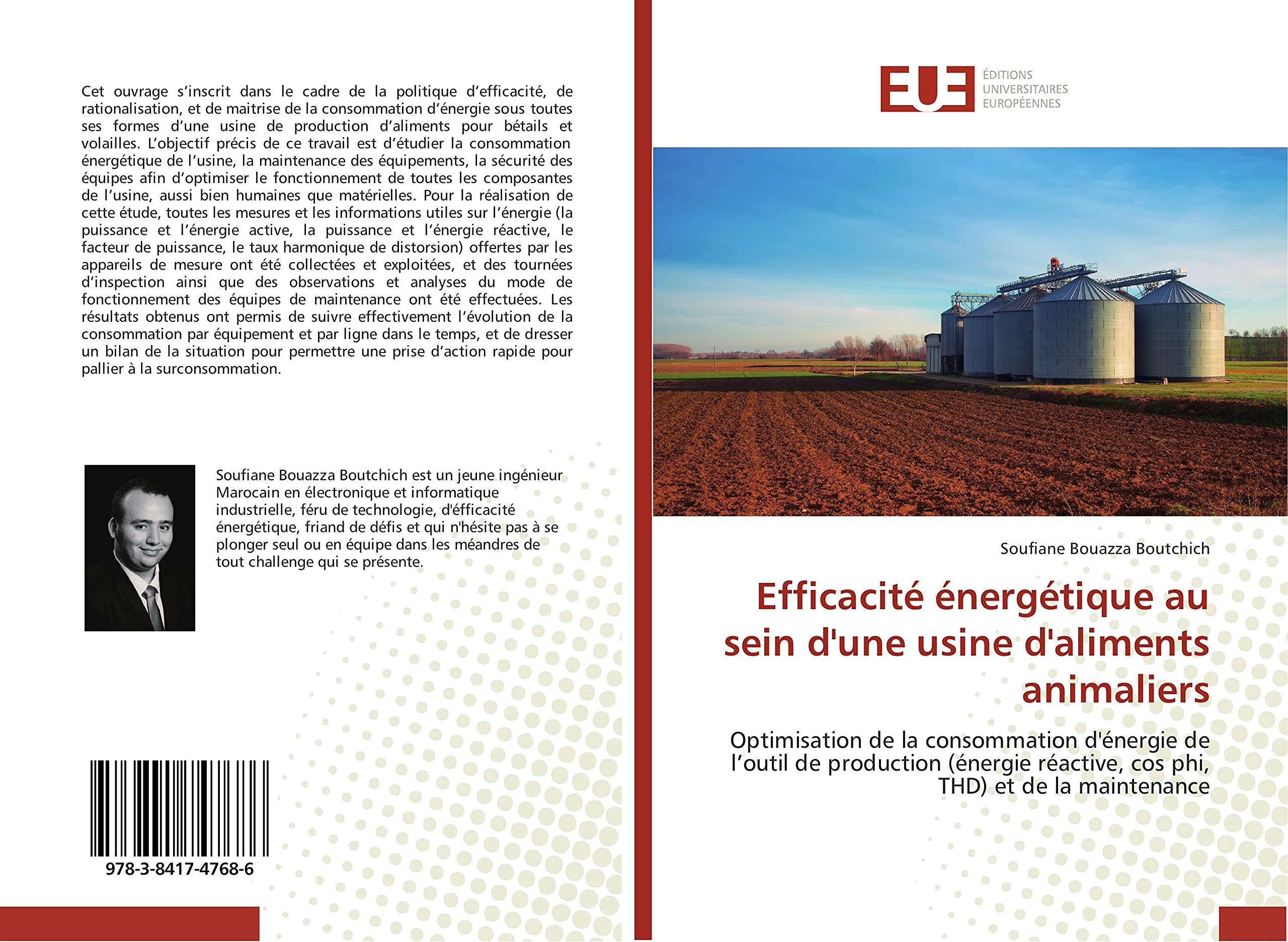 Efficacité énergétique au sein d'une usine d'aliments animaliers: Optimisation de la consommation d'énergie de l'outil de production (énergie réactive, cos phi, THD) book
