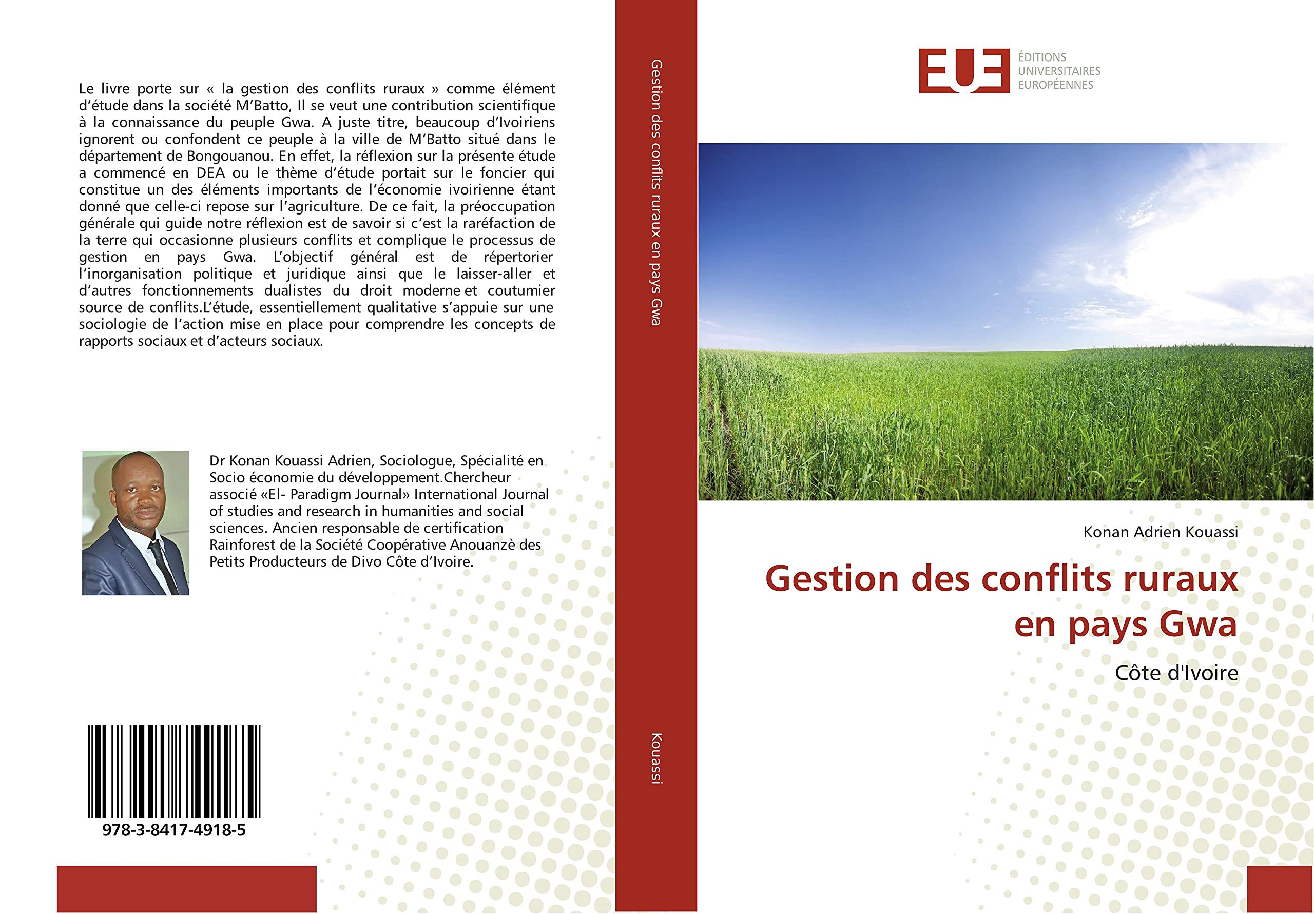 Gestion des conflits ruraux en pays Gwa: Côte d'Ivoire book