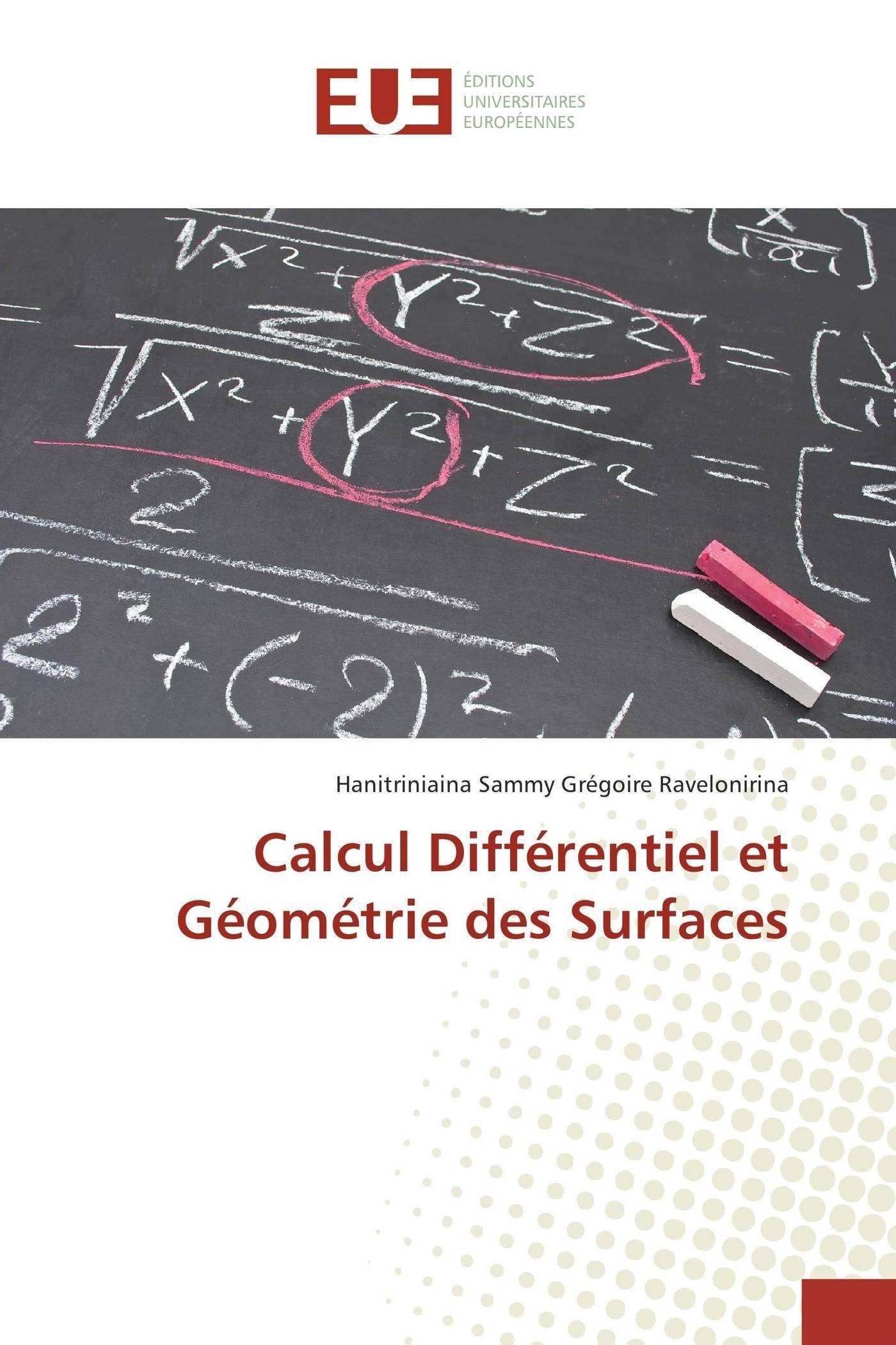 Calcul Différentiel et Géométrie des Surfaces book