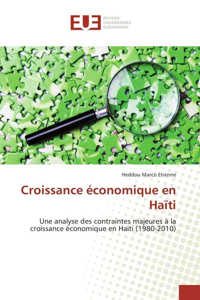 Croissance économique en haïti book