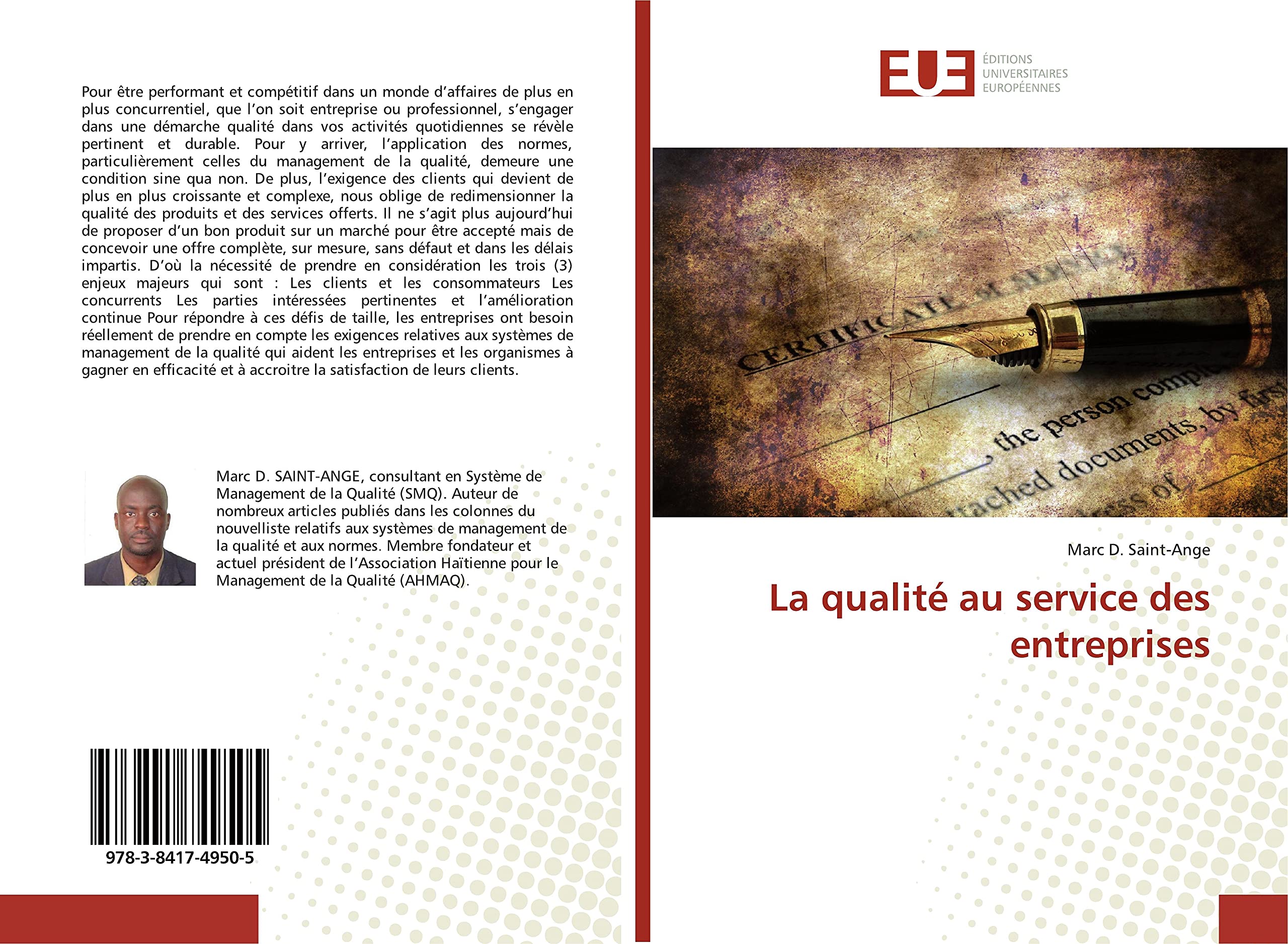 La qualité au service des entreprises book