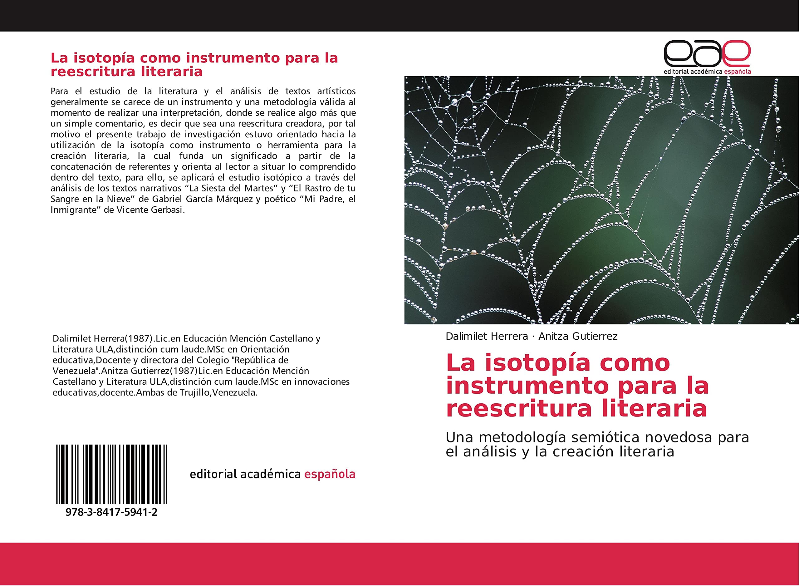 La isotopía como instrumento para la reescritura literaria: Una metodología semiótica novedosa para el análisis y la creación literaria Learning & Reference