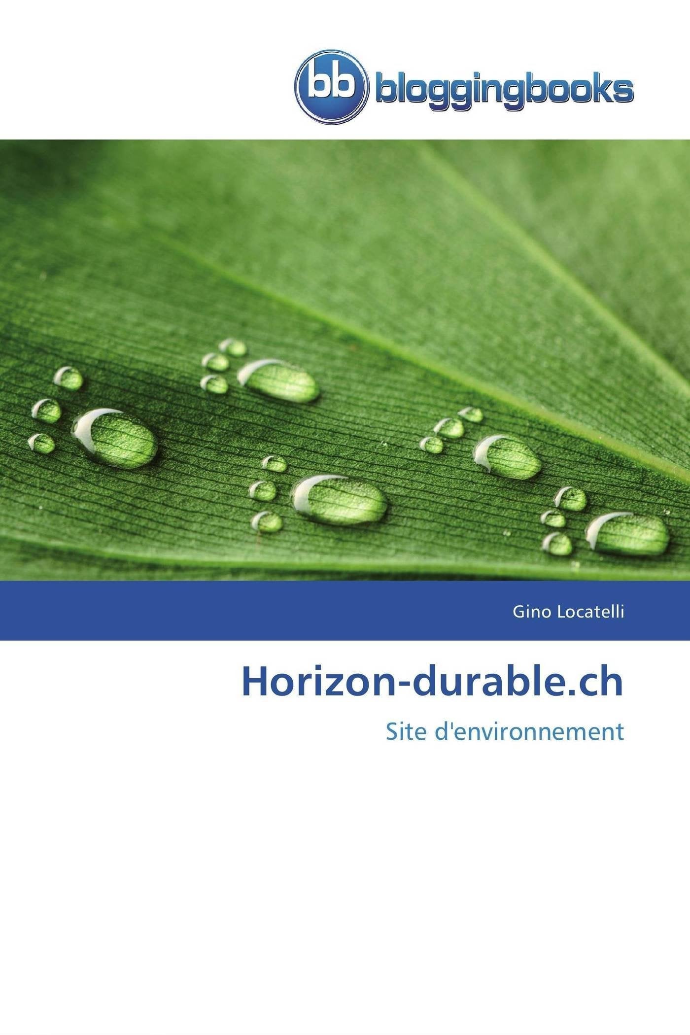 Horizon-durable.ch: Site d'environnement book