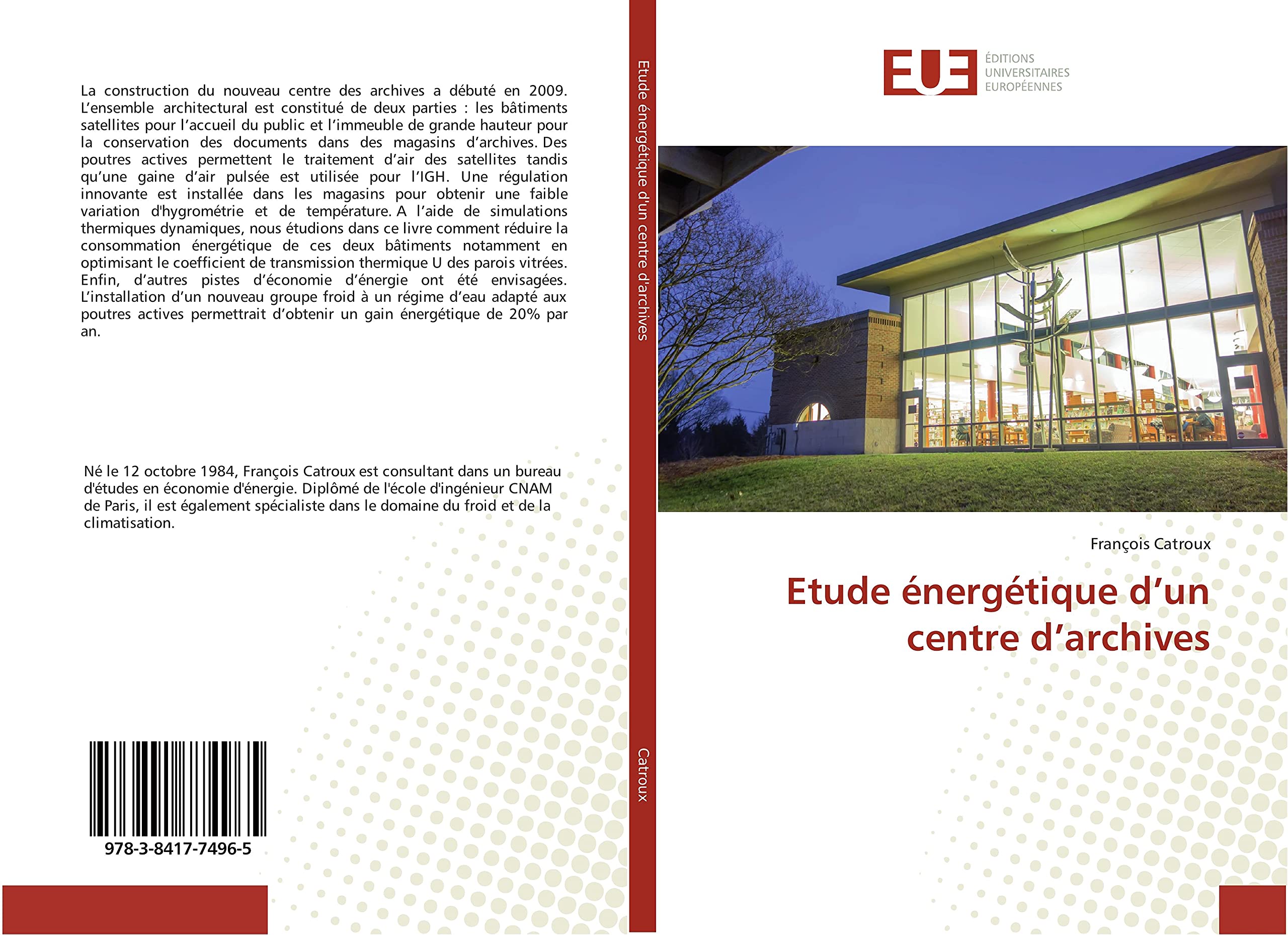 Etude énergétique d’un centre d’archives book