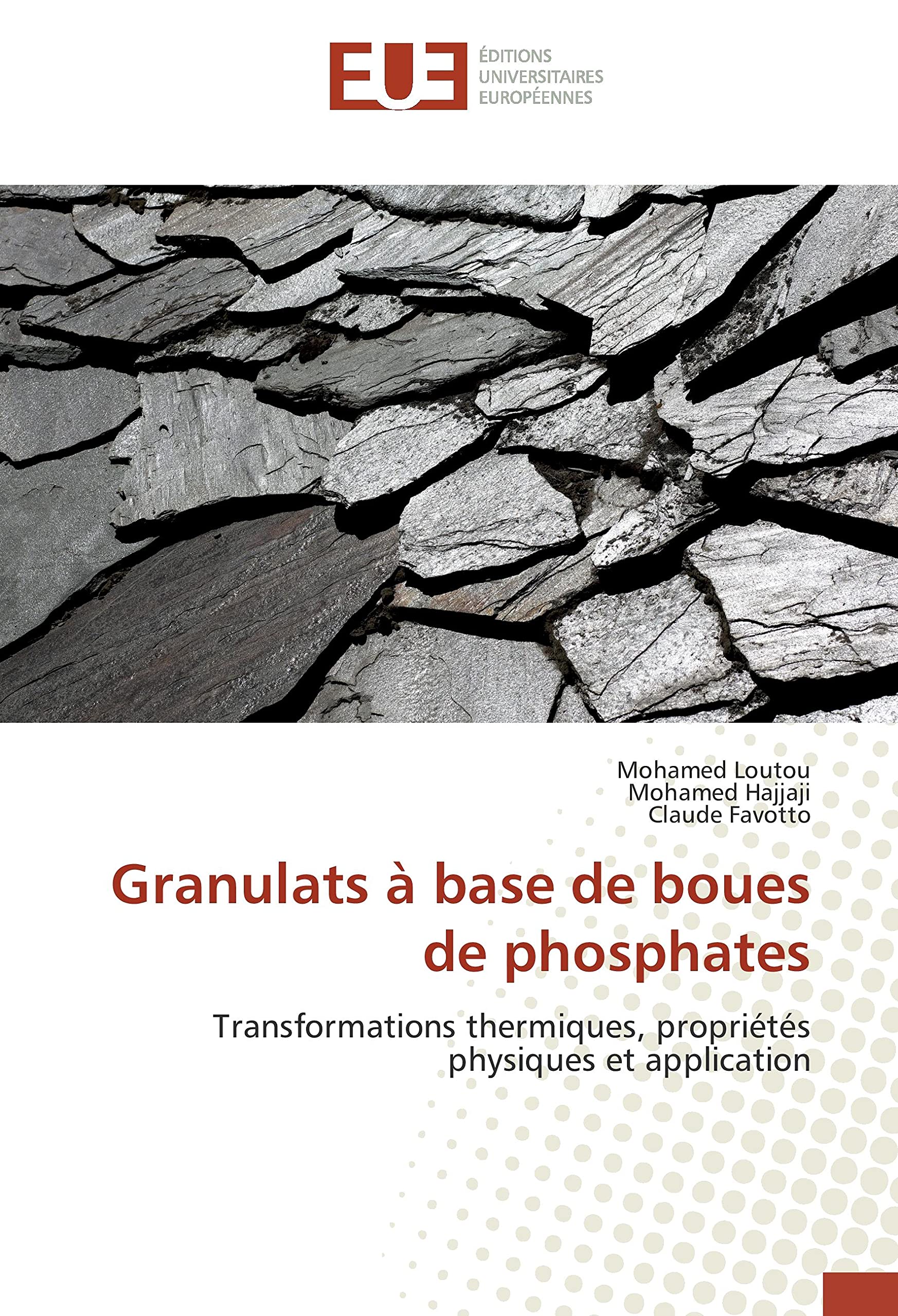 Granulats à base de boues de phosphates: Transformations thermiques, propriétés physiques et application book