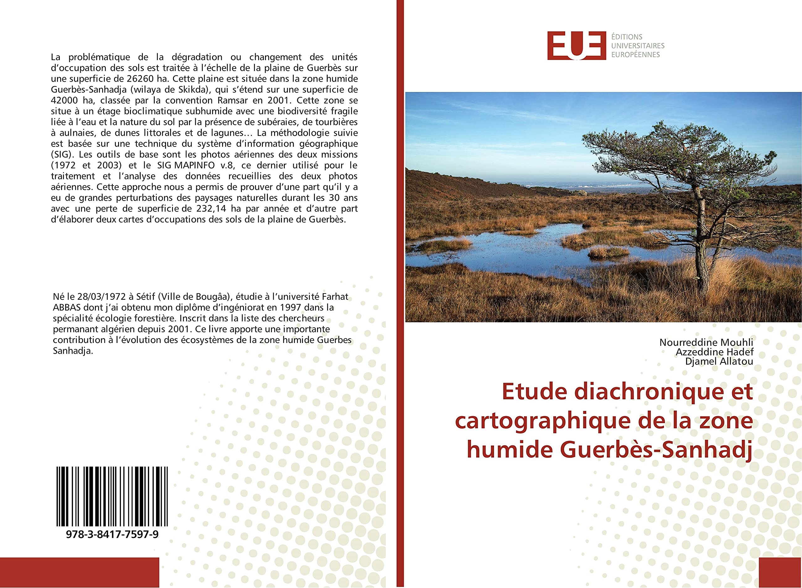 Etude diachronique et cartographique de la zone humide Guerbes-Sanhadj book