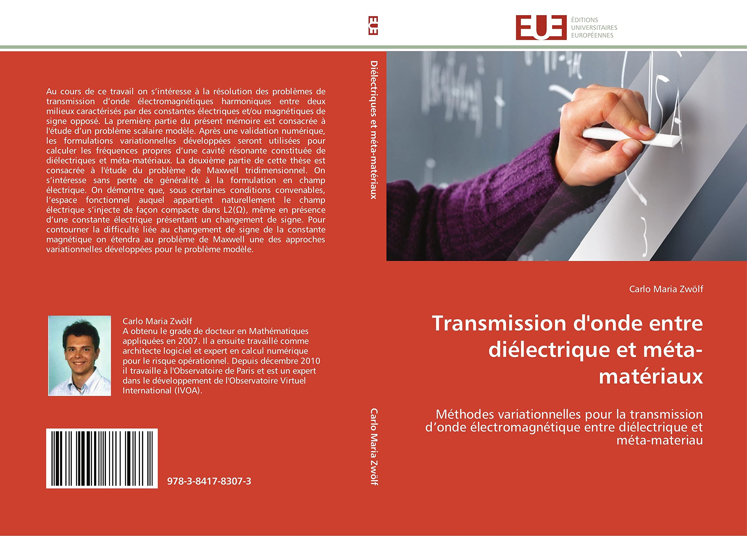 Transmission d'onde entre diélectrique et méta-matériaux: Méthodes variationnelles pour la transmission d'onde électromagnétique entre diélectrique et méta-ma book