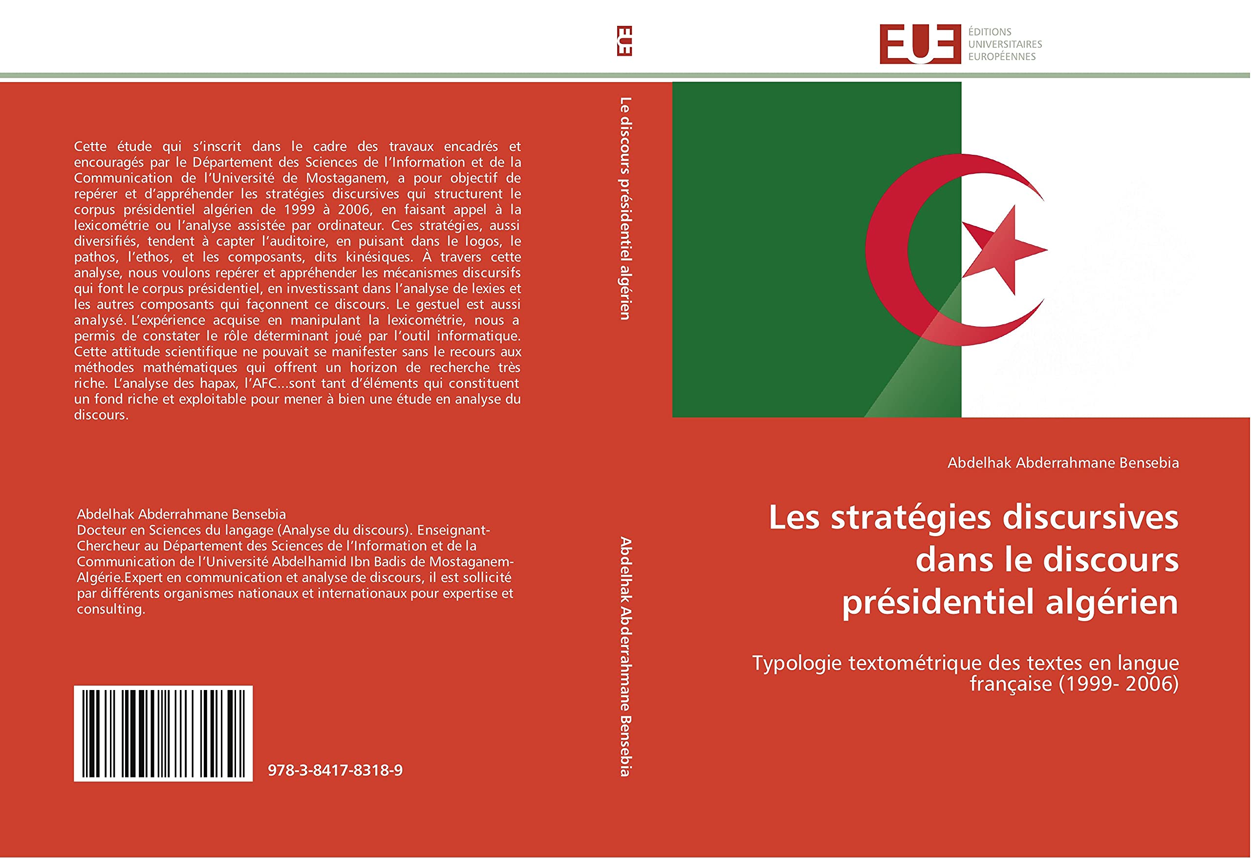 Les stratégies discursives dans le discours présidentiel algérien: Typologie textométrique des textes en langue française (1999- 2006) book