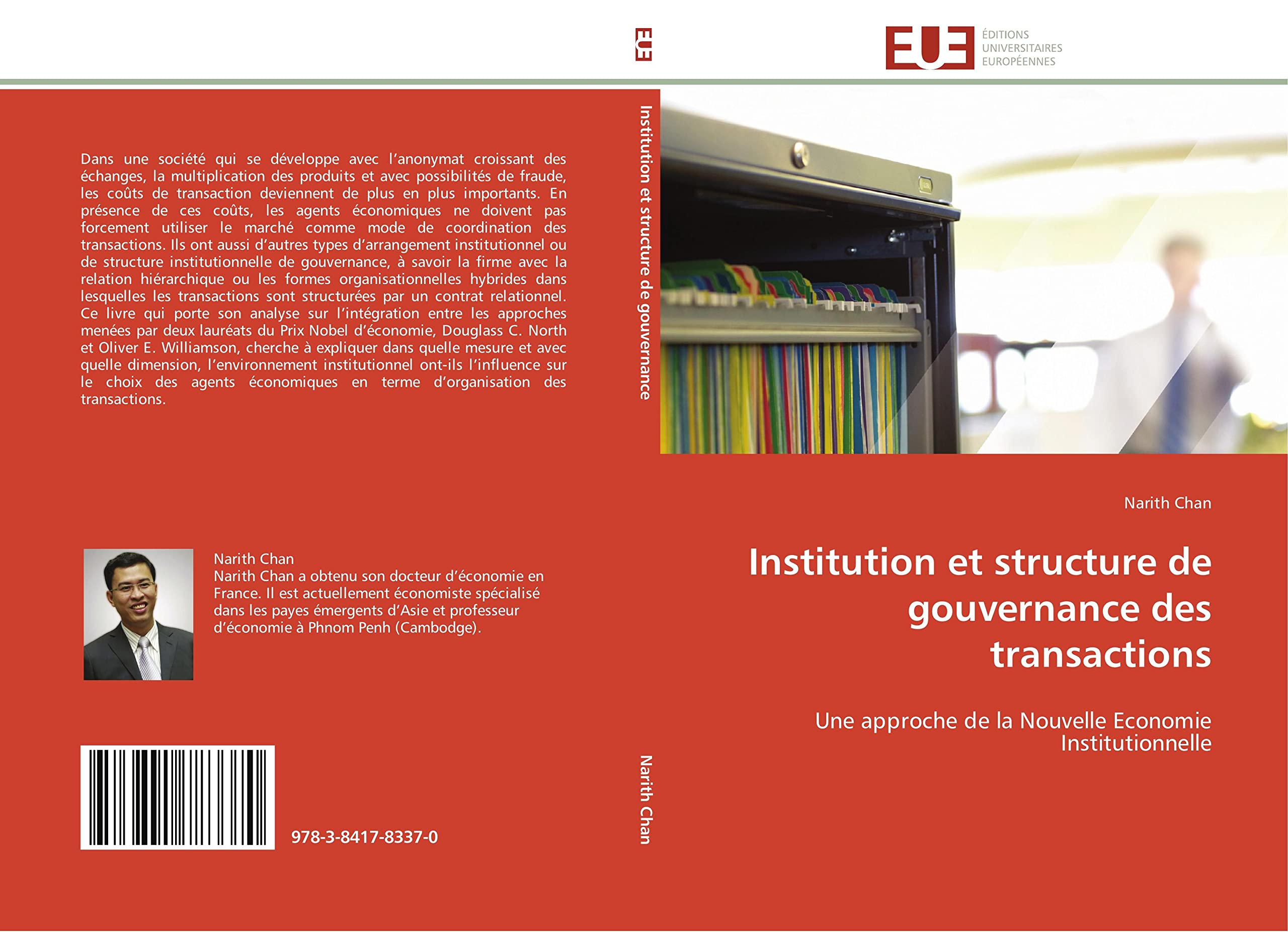 Institution et structure de gouvernance des transactions: Une approche de la Nouvelle Economie Institutionnelle book