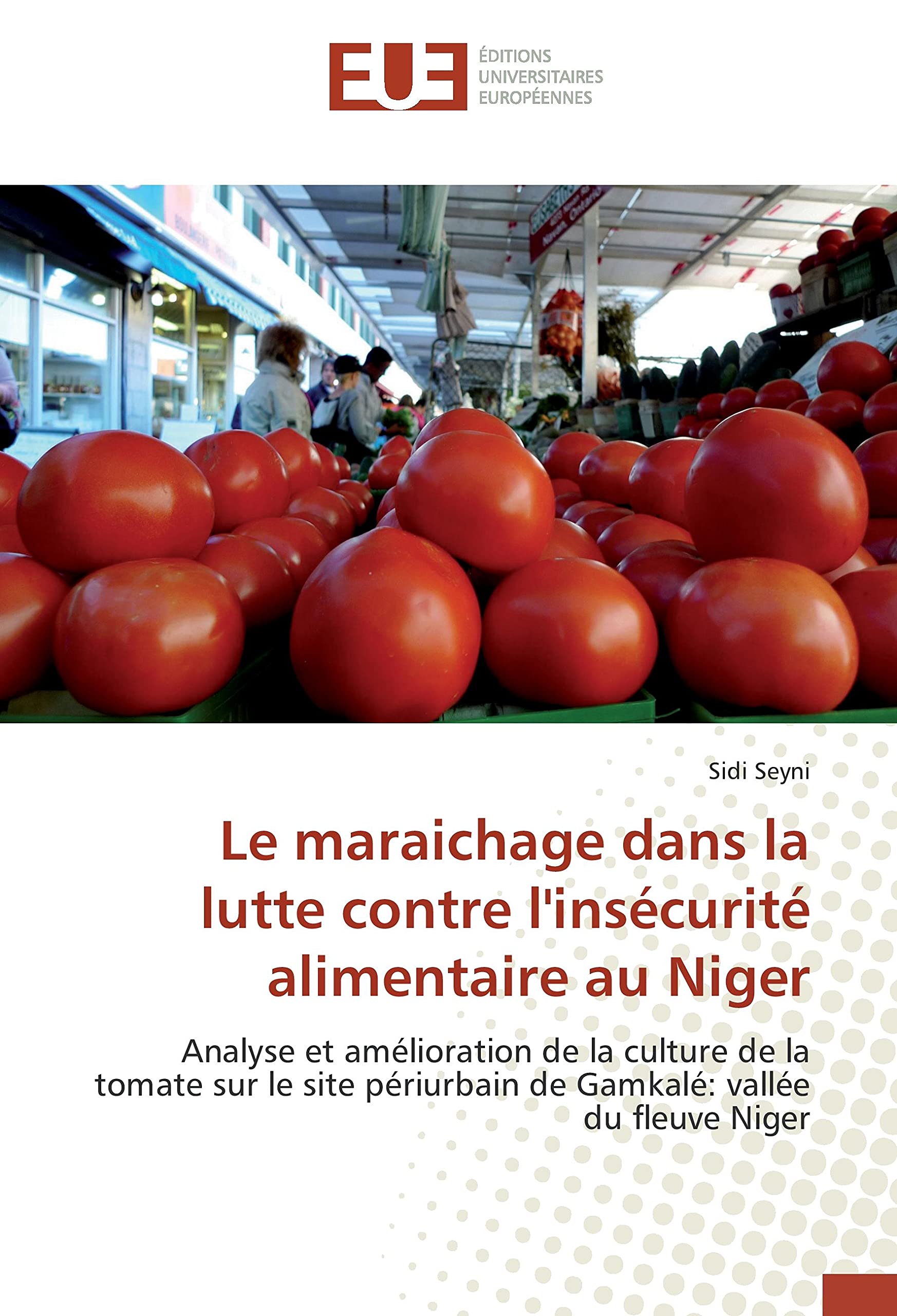 Le maraichage dans la lutte contre l'insécurité alimentaire au Niger: Analyse et amélioration de la culture de la tomate sur le site périurbain de Gamkalé: vallée du fleu book