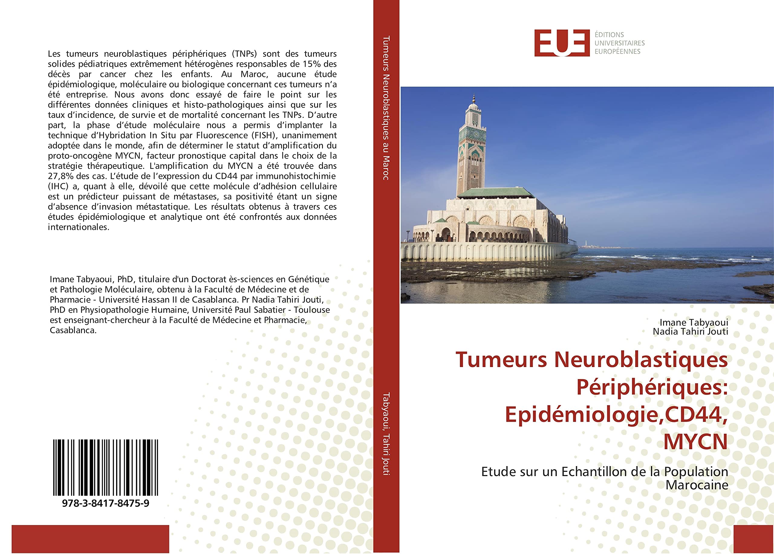 Tumeurs neuroblastiques périphériques: epidémiologie,cd44, mycn book
