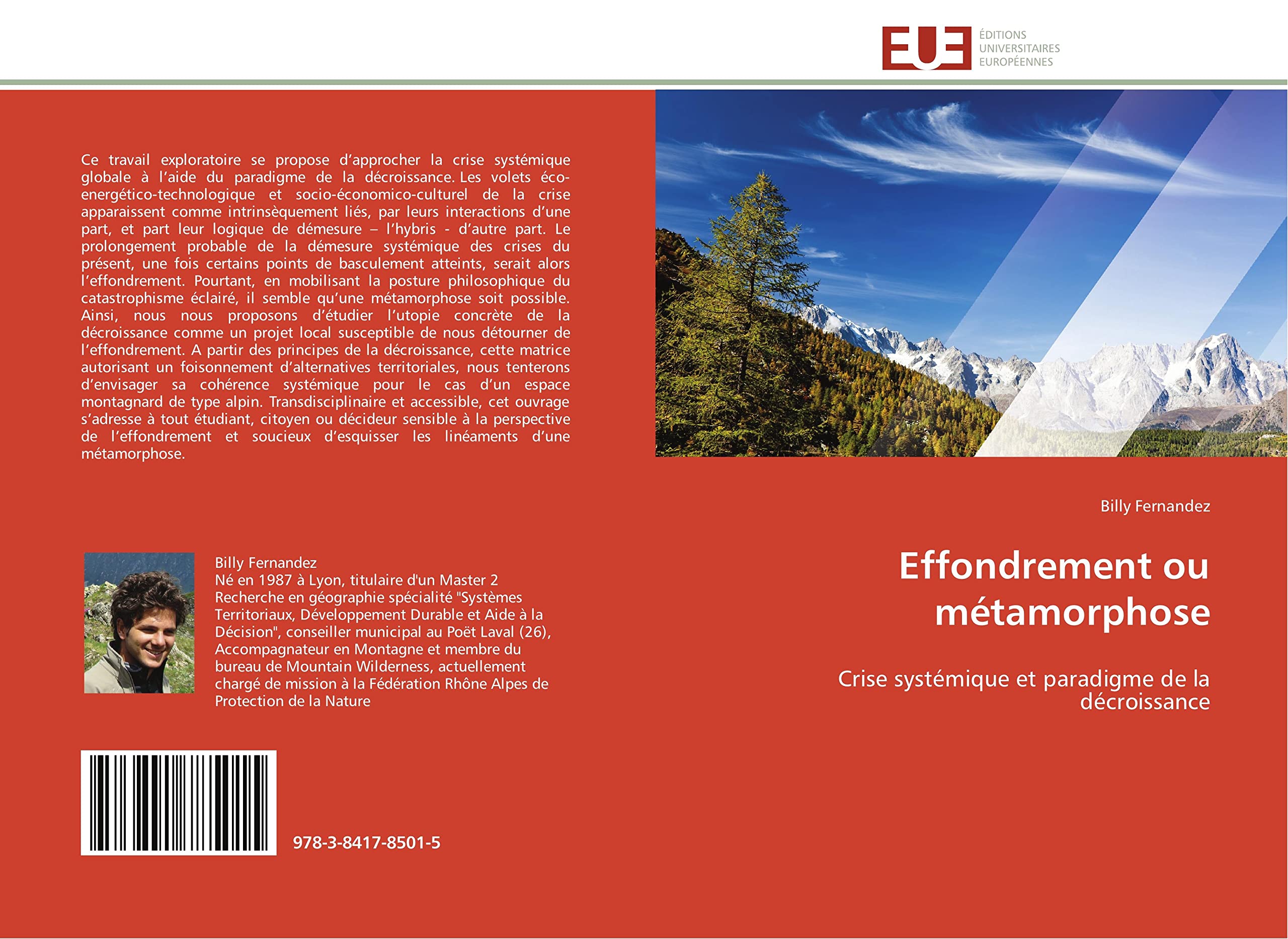 Effondrement ou métamorphose: Crise systémique et paradigme de la décroissance book