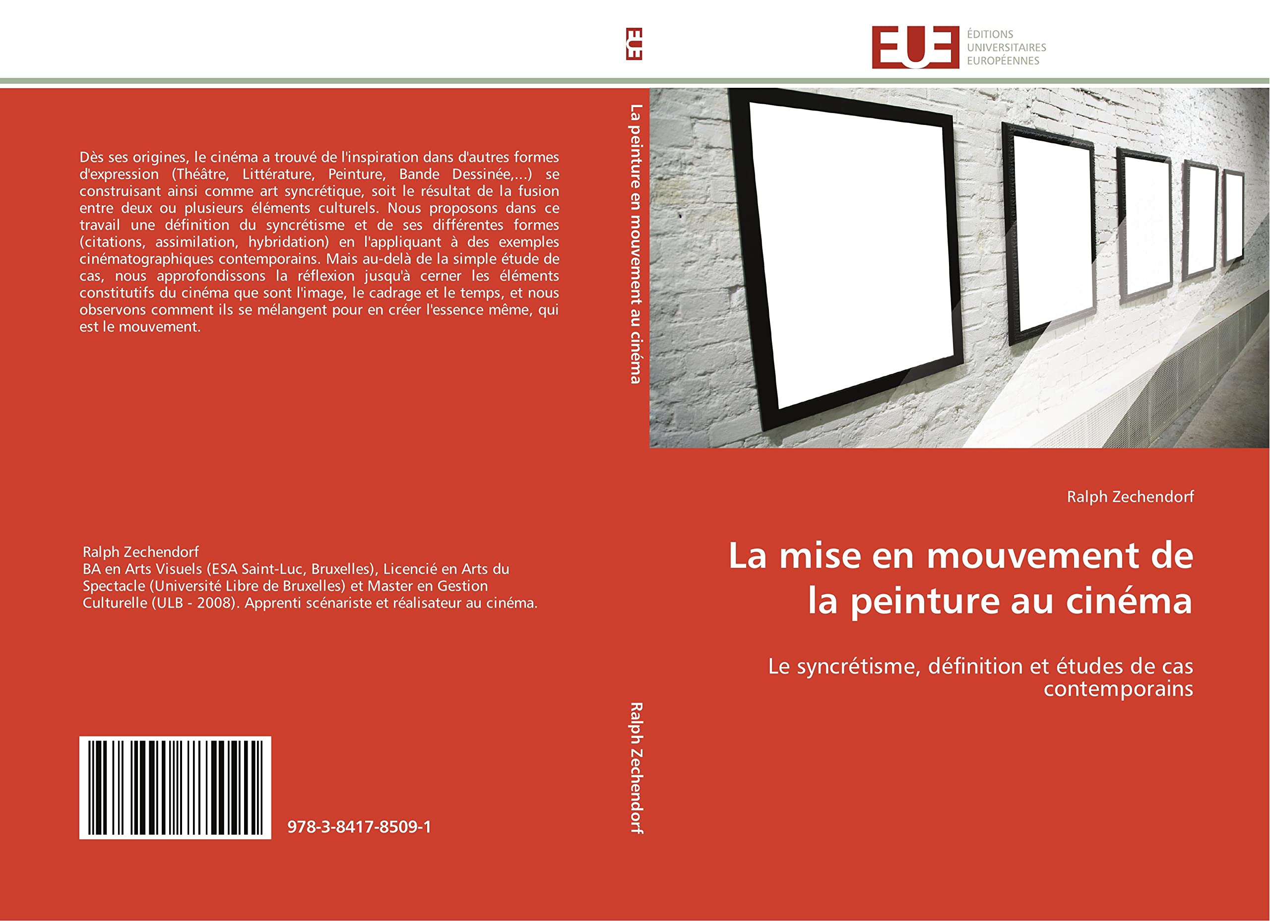 La mise en mouvement de la peinture au cinéma: Le syncrétisme, définition et études de cas contemporains book