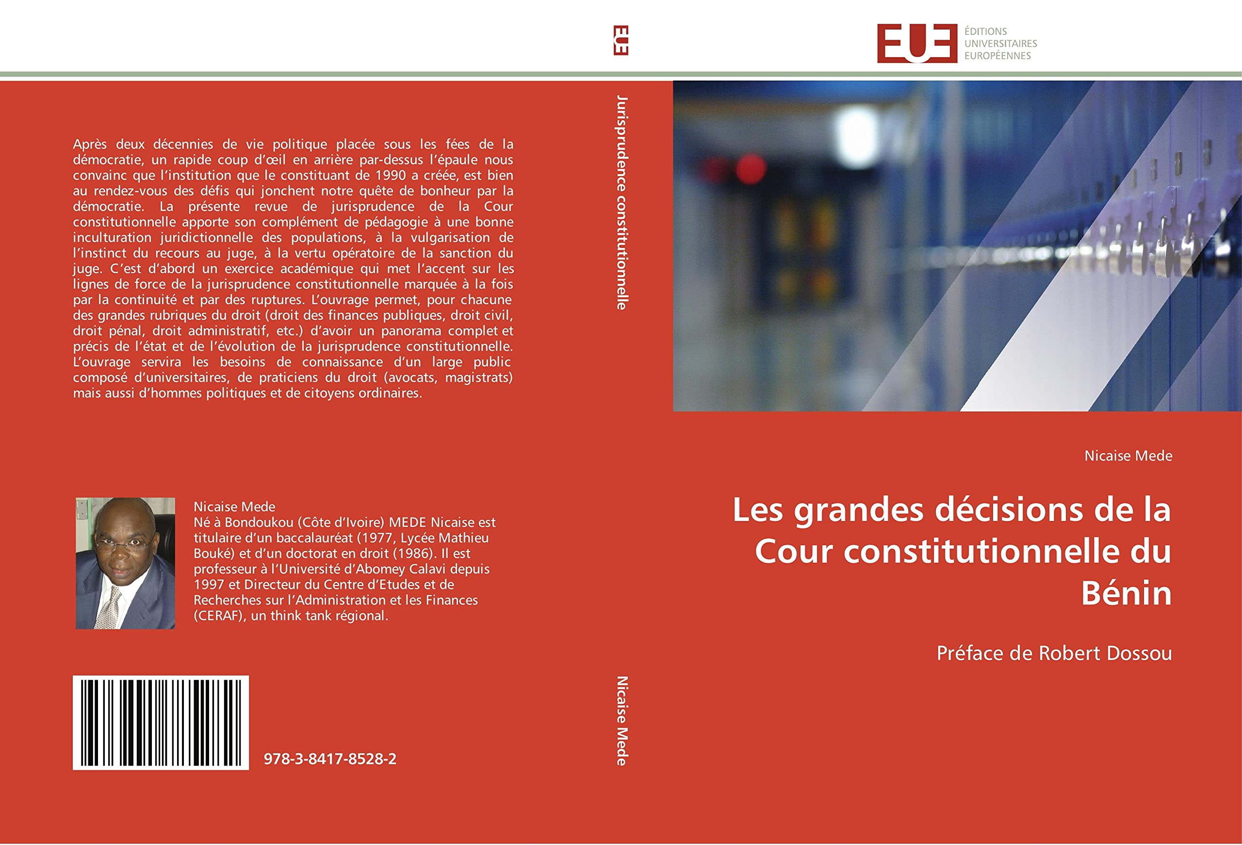 Les grandes décisions de la cour constitutionnelle du bénin book