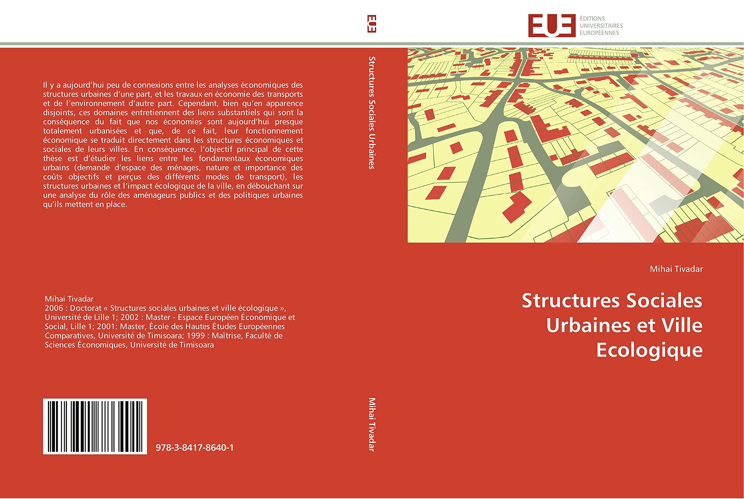 Structures Sociales Urbaines et Ville Ecologique book
