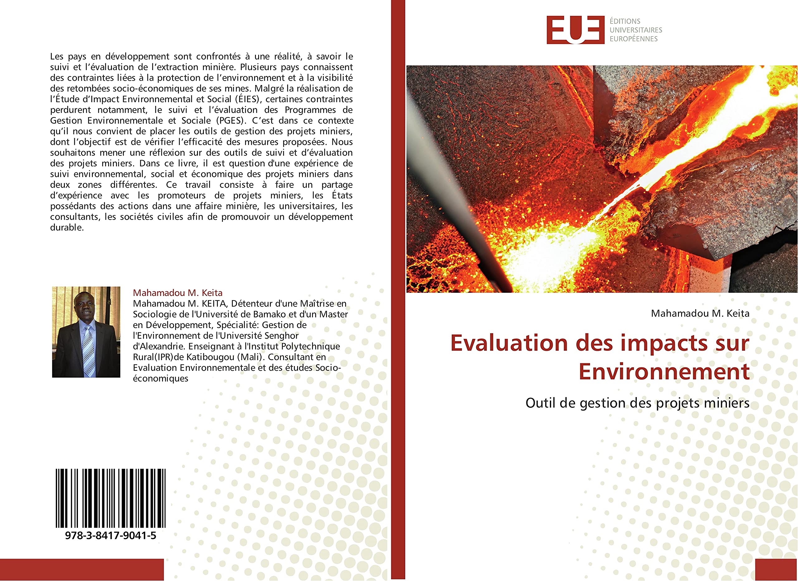 Evaluation des impacts sur Environnement: Outil de gestion des projets miniers book