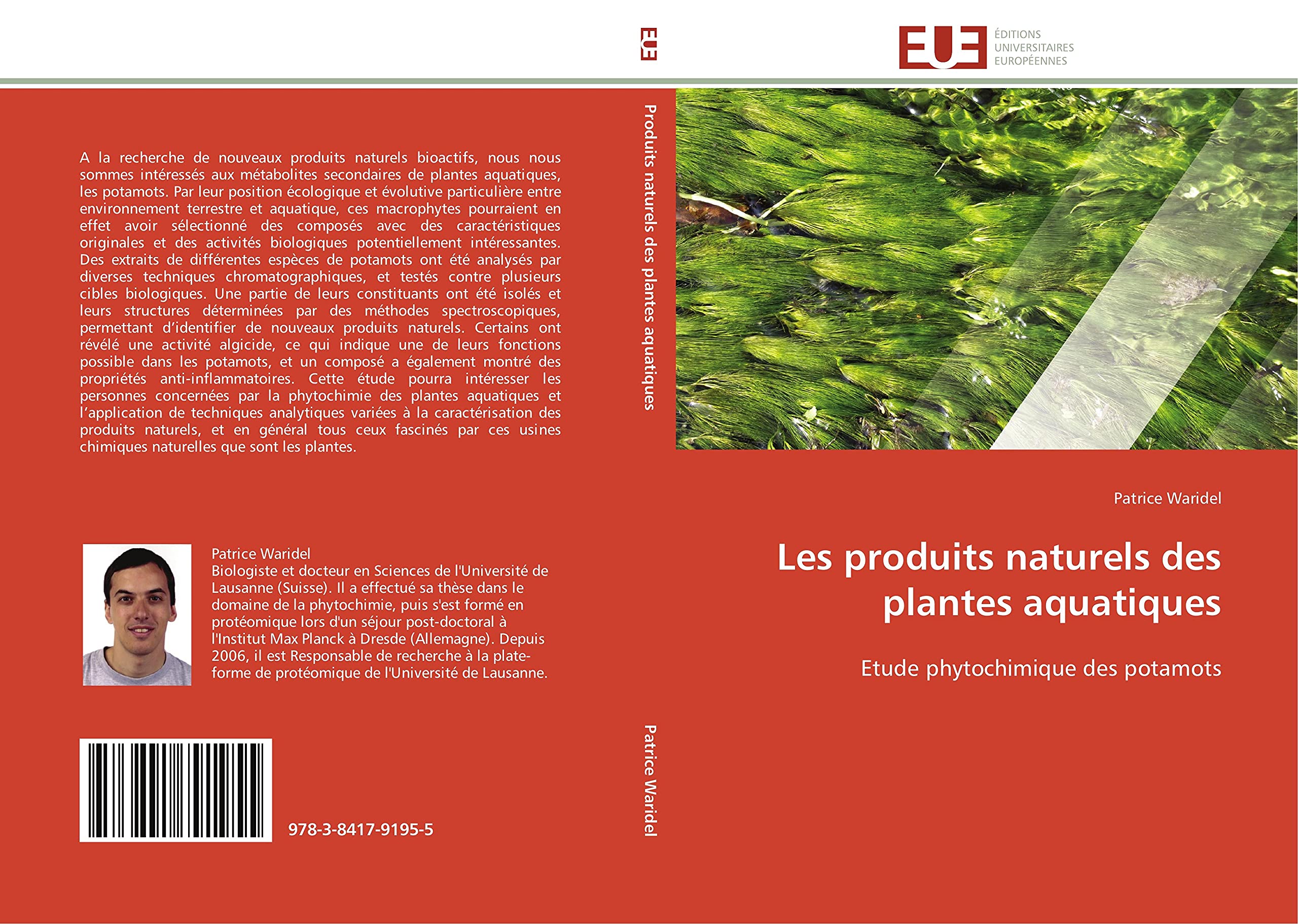 Les produits naturels des plantes aquatiques: Etude phytochimique des potamots book