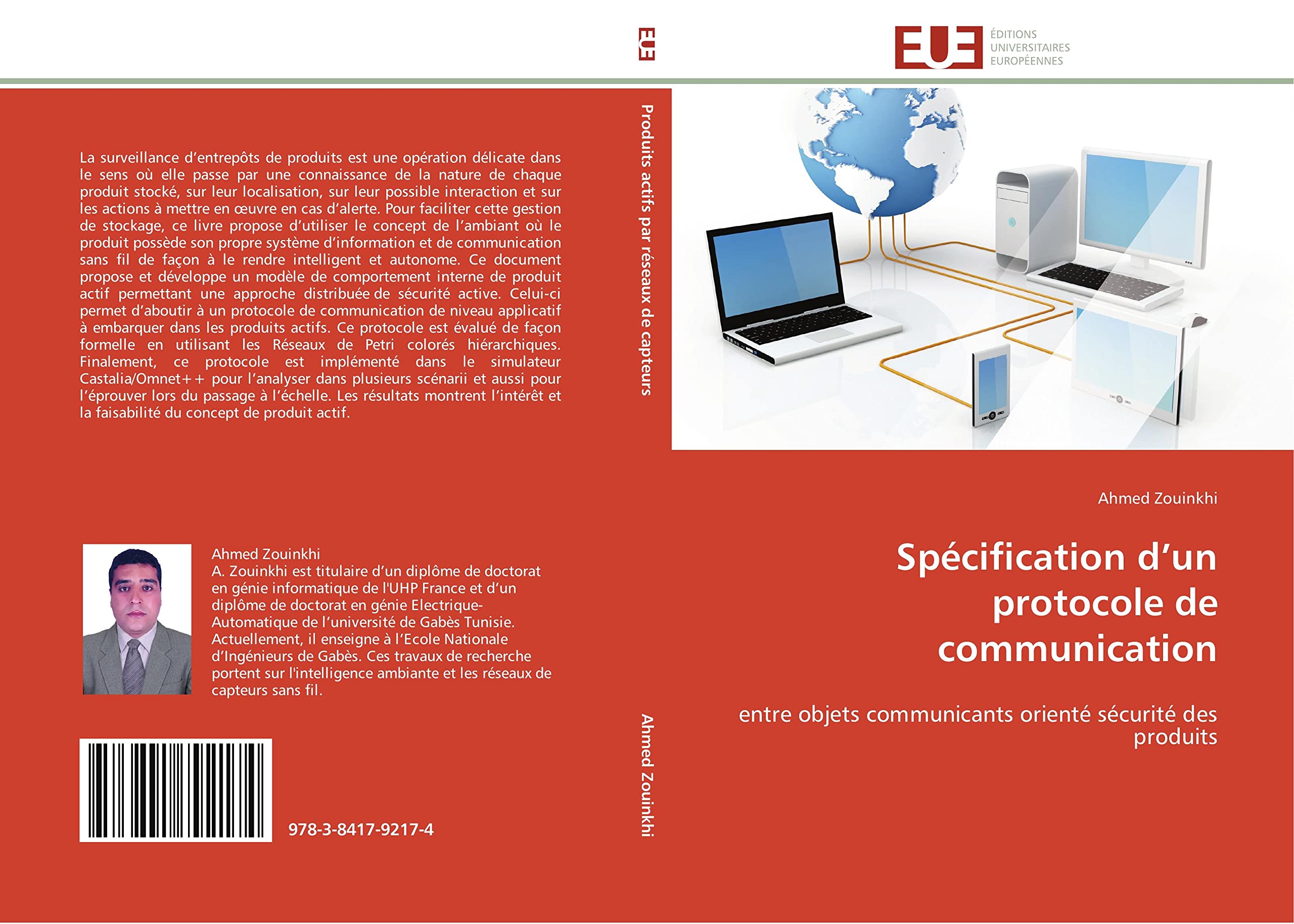 Spécification d’un protocole de communication: entre objets communicants orienté sécurité des produits book