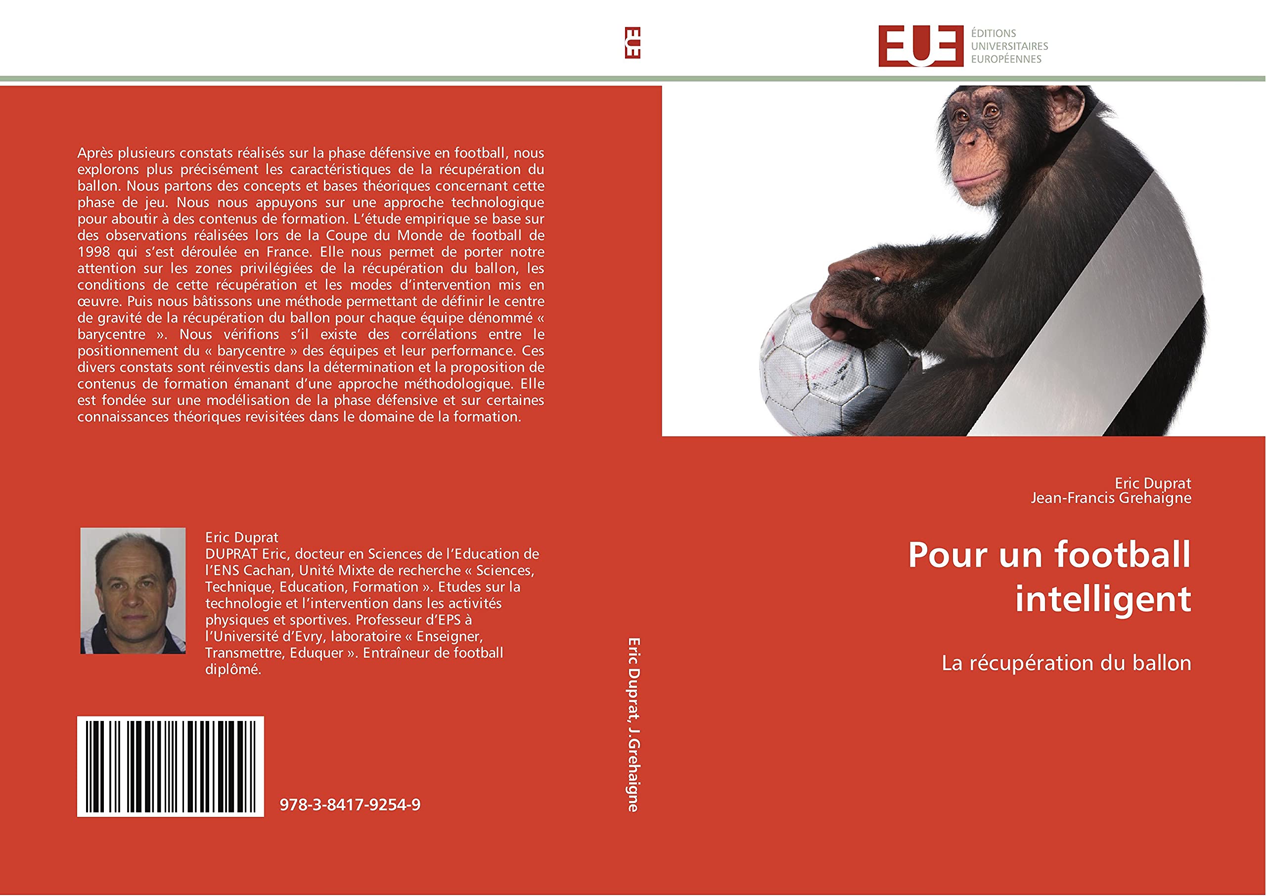 Pour un football intelligent: La récupération du ballon book