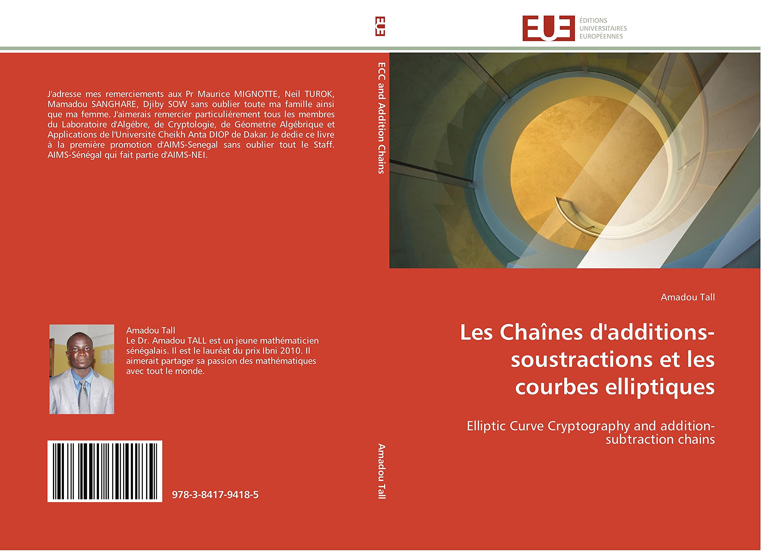 Les Chaînes d'additions-soustractions et les courbes elliptiques: Elliptic Curve Cryptography and addition-subtraction chains book