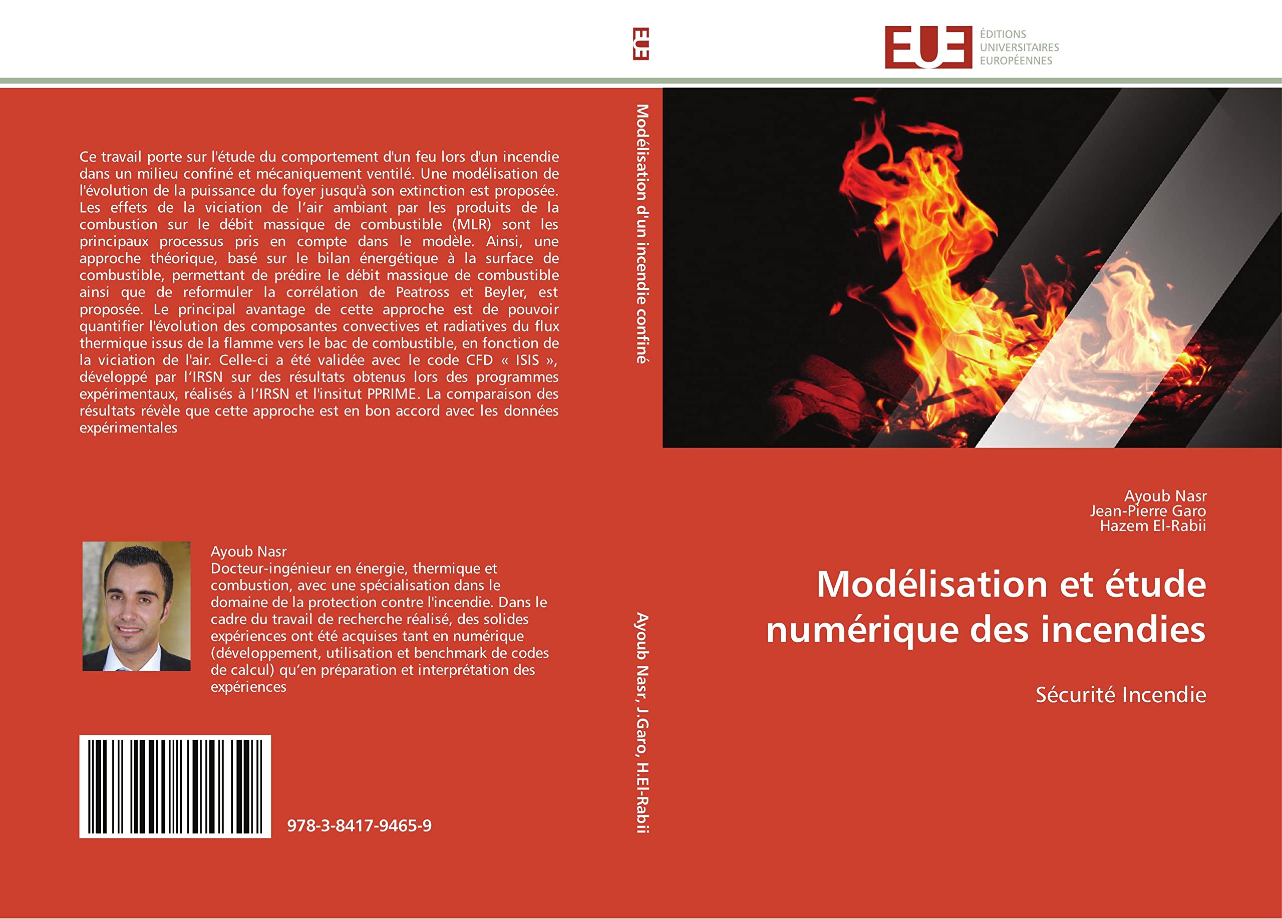 Modélisation et étude numérique des incendies: Sécurité Incendie book