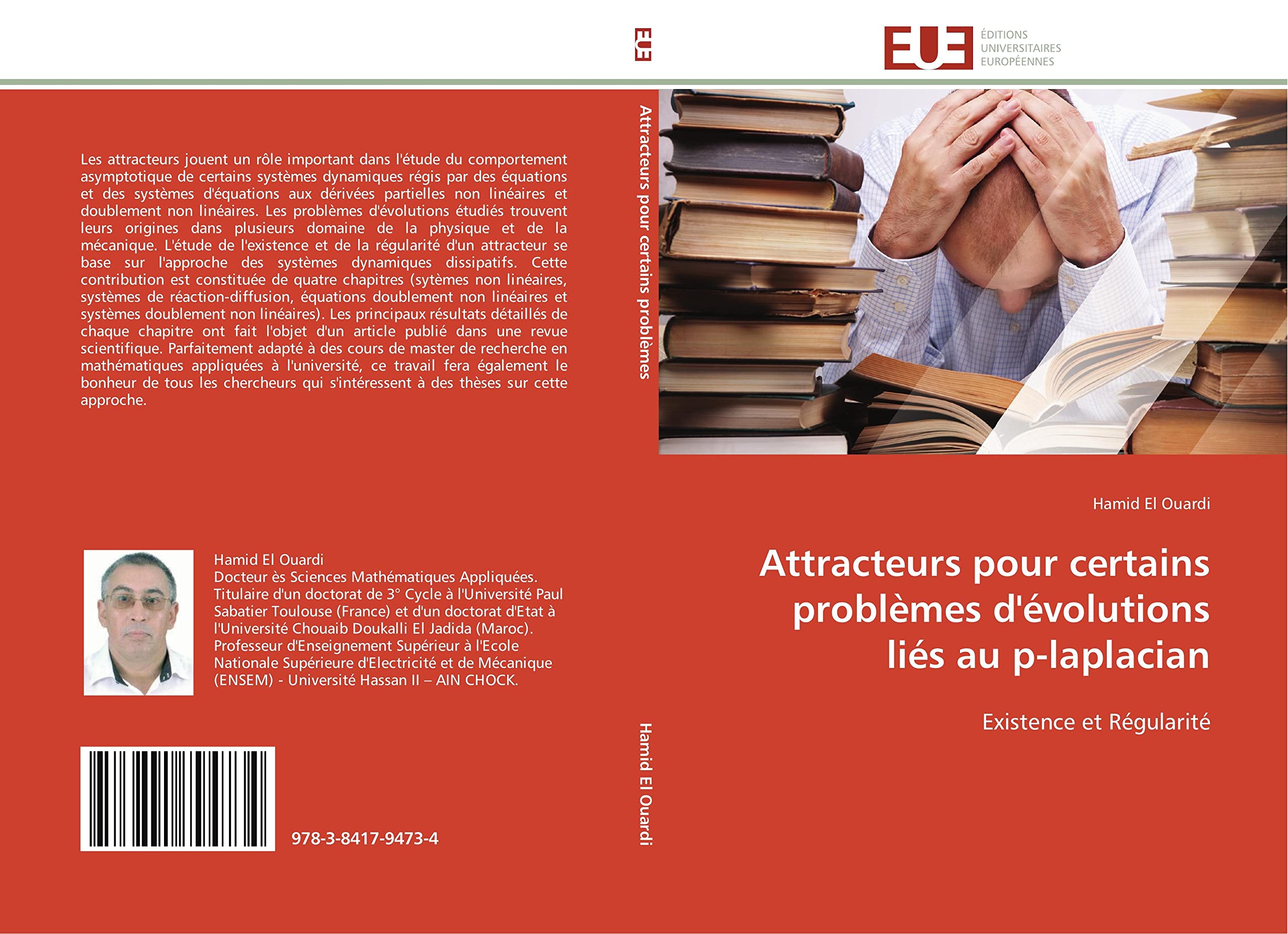 Attracteurs pour certains problèmes d'évolutions liés au p-laplacian: Existence et Régularité book