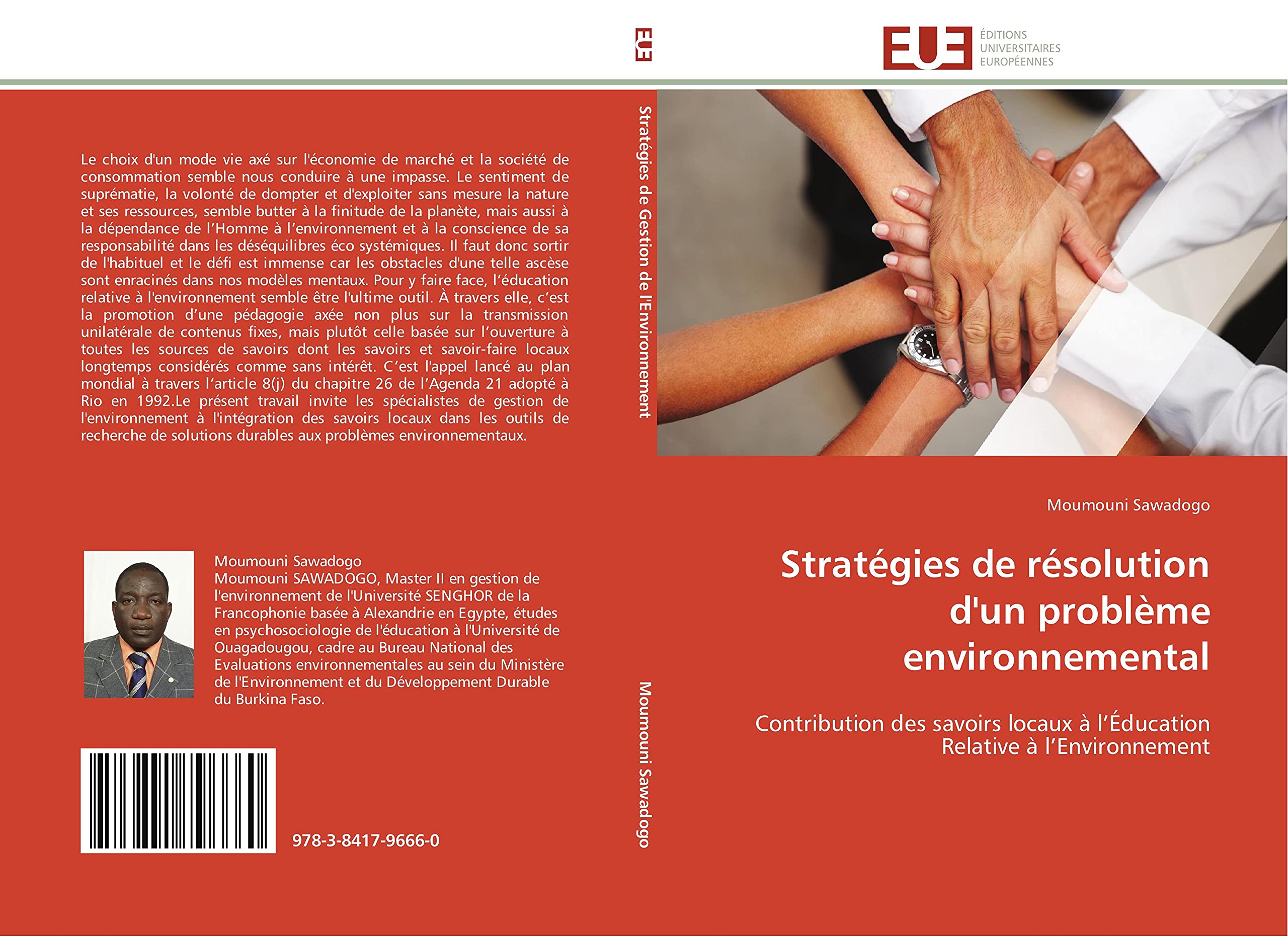 Stratégies de résolution d'un problème environnemental: Contribution des savoirs locaux à l'Éducation Relative à l'Environnement book