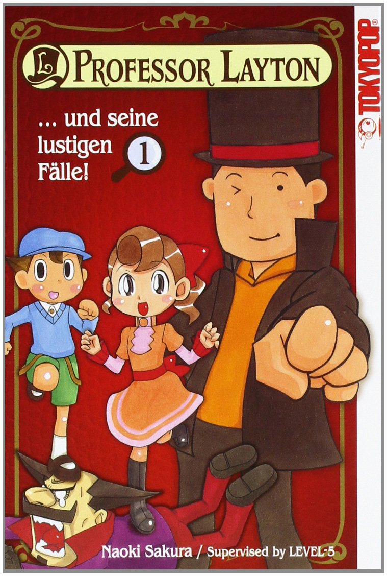 Professor Layton 01 Manga