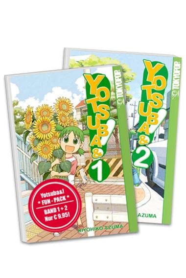 Yotsuba&!-Fun-Pack: Band 1+2 im Doppelpack Manga