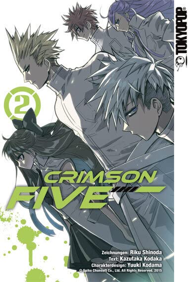 Crimson Five 02 Manga