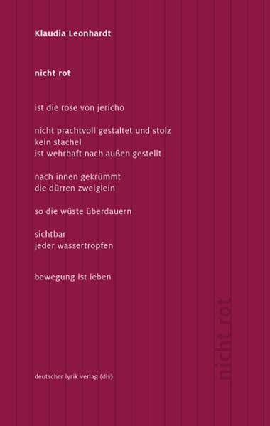 nicht rot Poetry