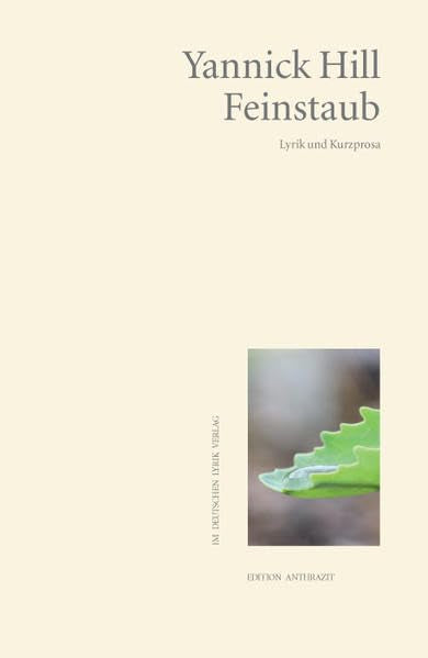 Feinstaub: Lyrik und Kurzprosa (deutscher lyrik verlag) Poetry