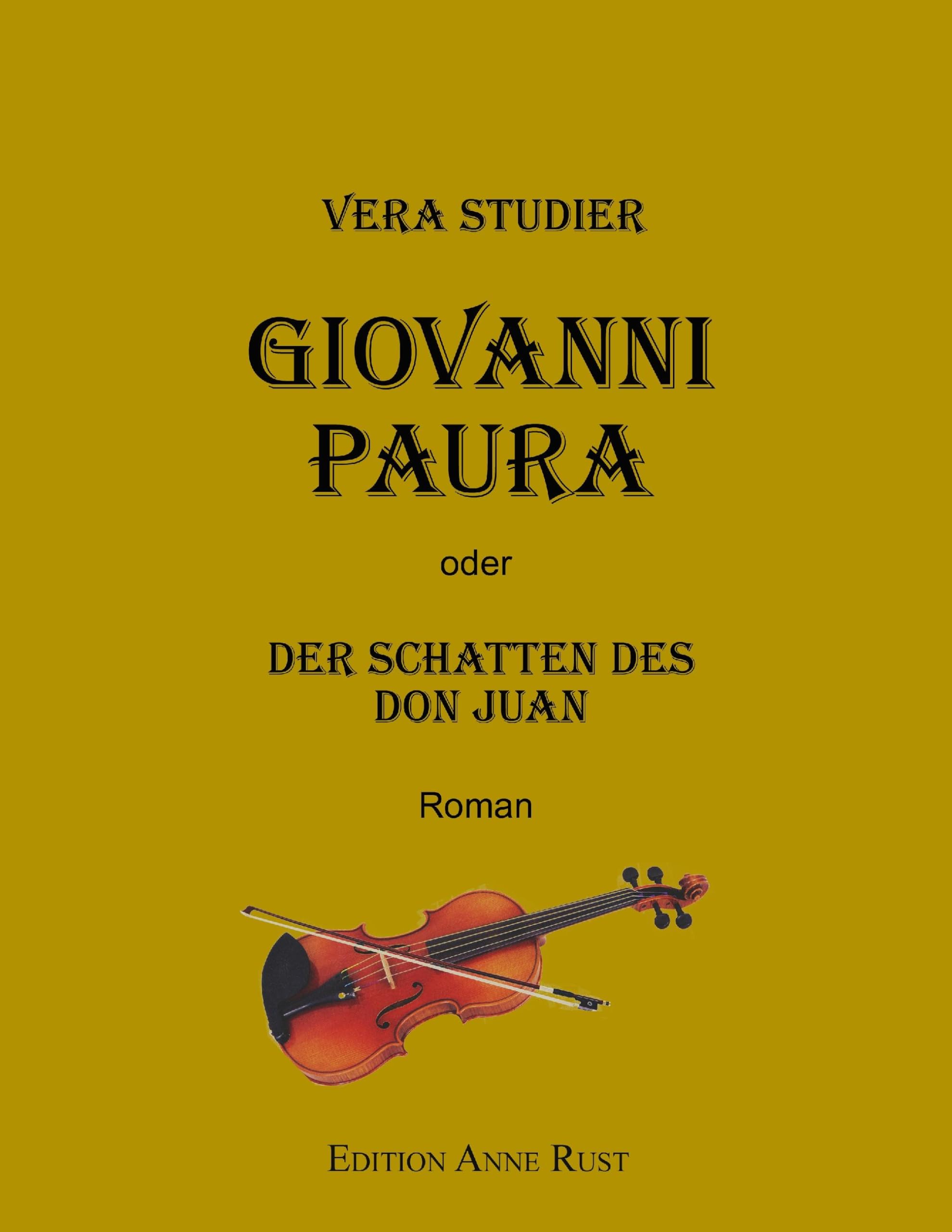 Giovanni Paura: oder Der Schatten des Don Juan Contemporary literature