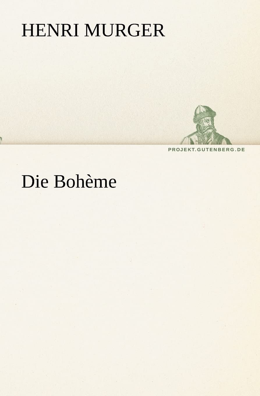 Die Bohème Contemporary literature Books