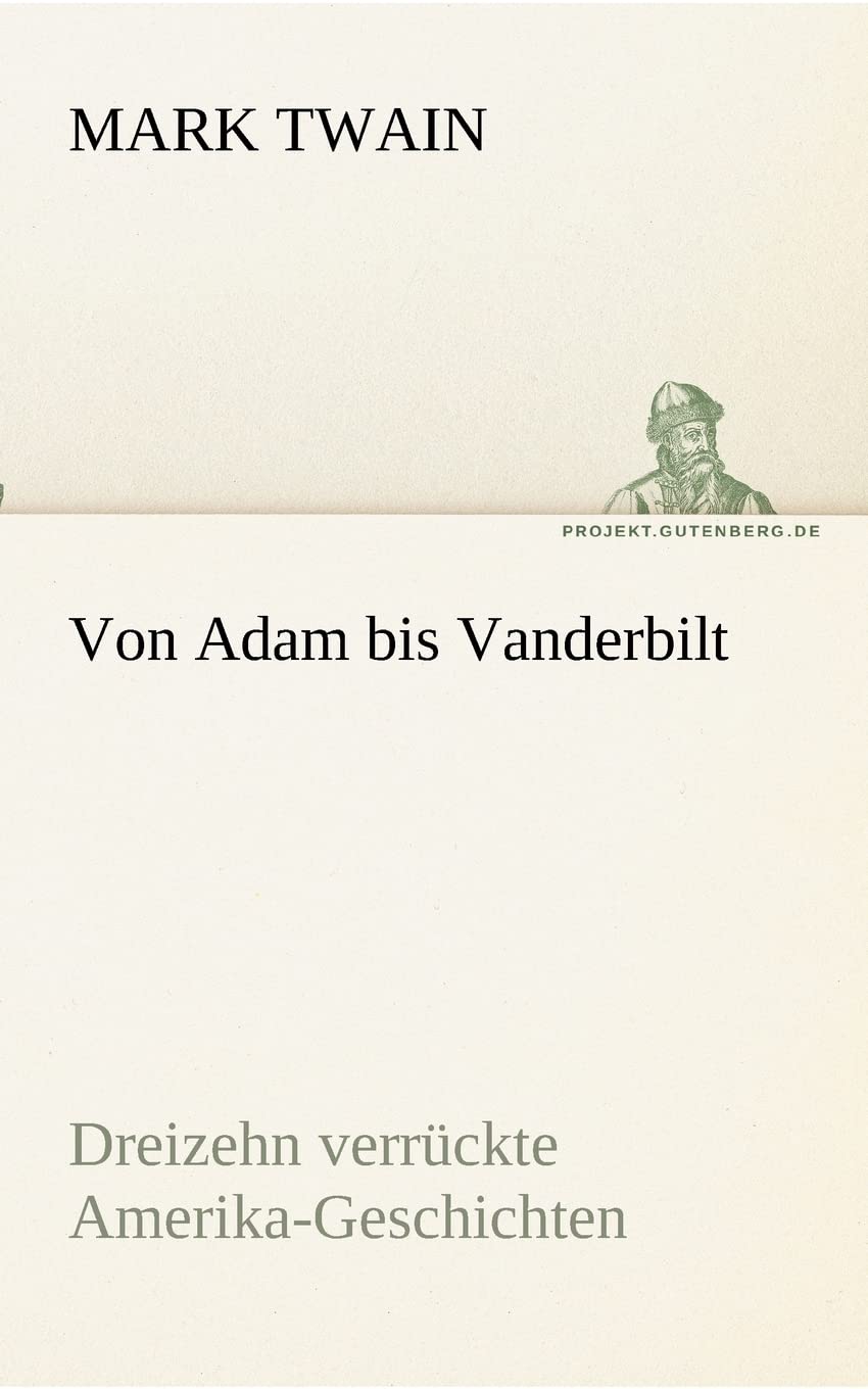 Product Image: Von Adam bis Vanderbilt