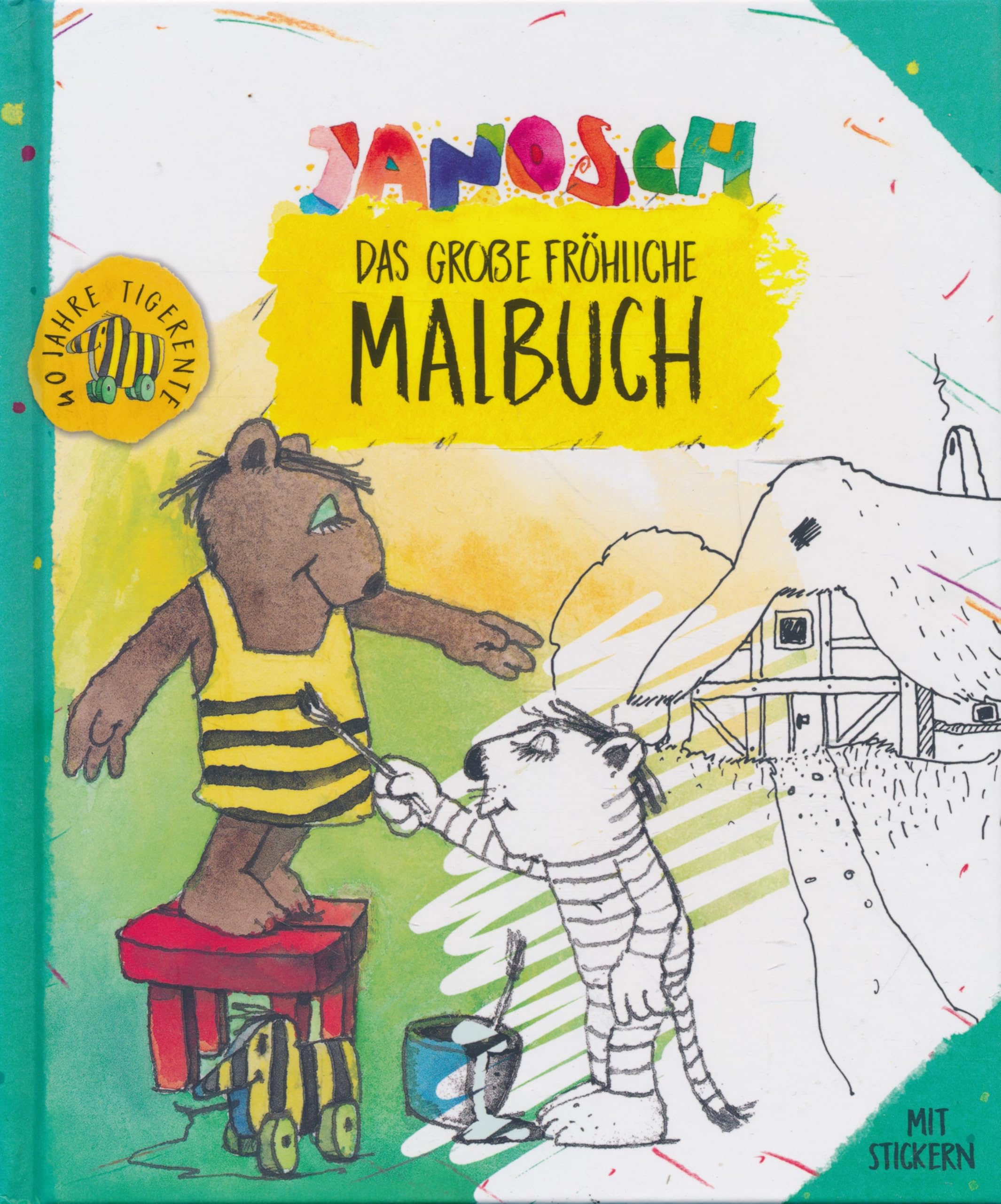 Janosch - Das große fröhliche Malbuch Books