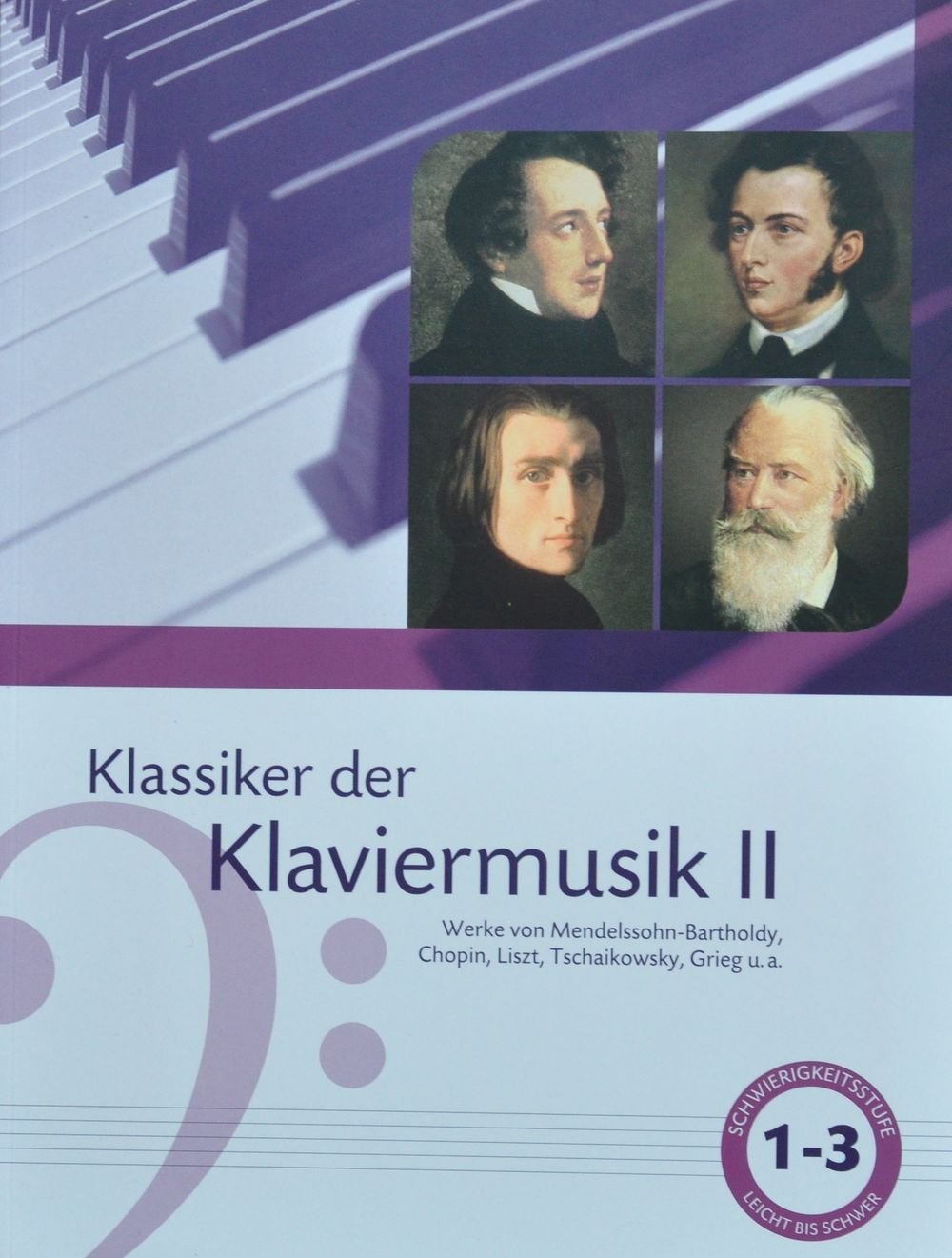 Klassiker der Klaviermusik II, Werke von Mendelssohn-Bartholdy, Chopin, Liszt, Tschaikowsky, Grieg u.a. Books