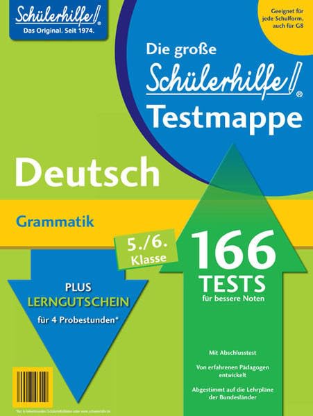 Testmappe Deutsch: Grammatik, 5.-6. Klasse Non-fiction